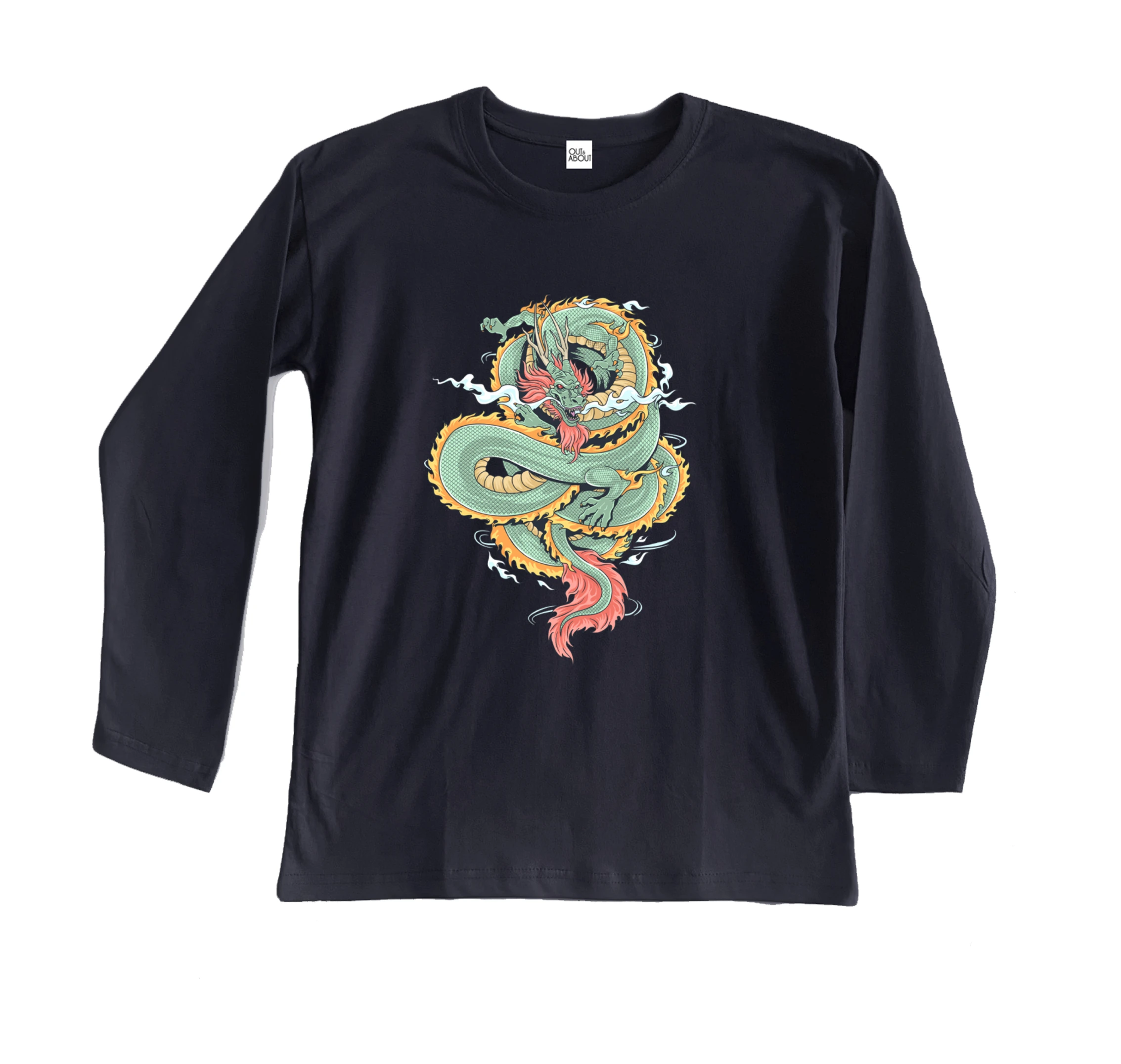 חולצה ארוכה דרקון חולצה ארוכה דרקון