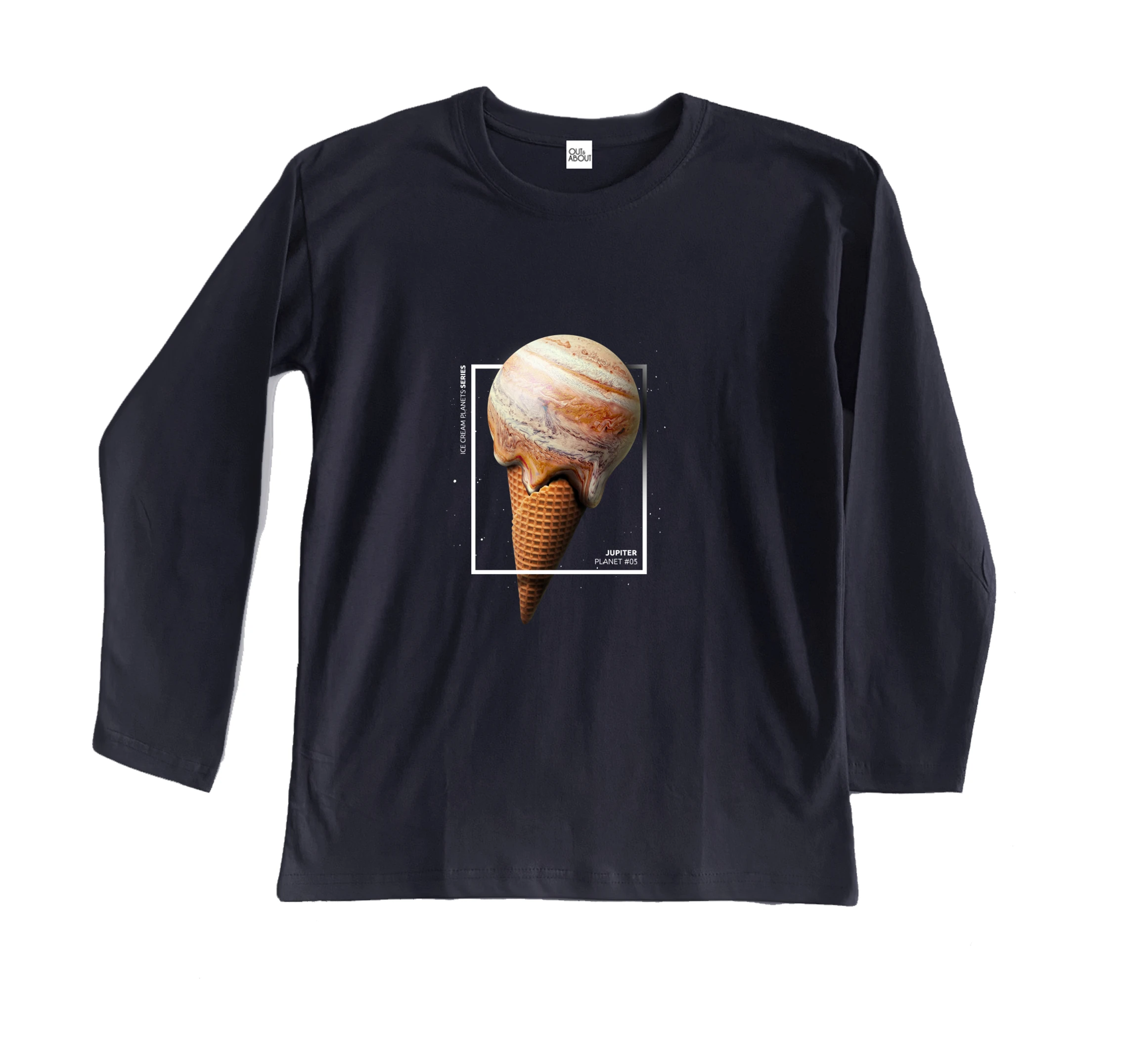 חולצה ארוכה גלידה צדק חולצה ארוכה גלידה צדק