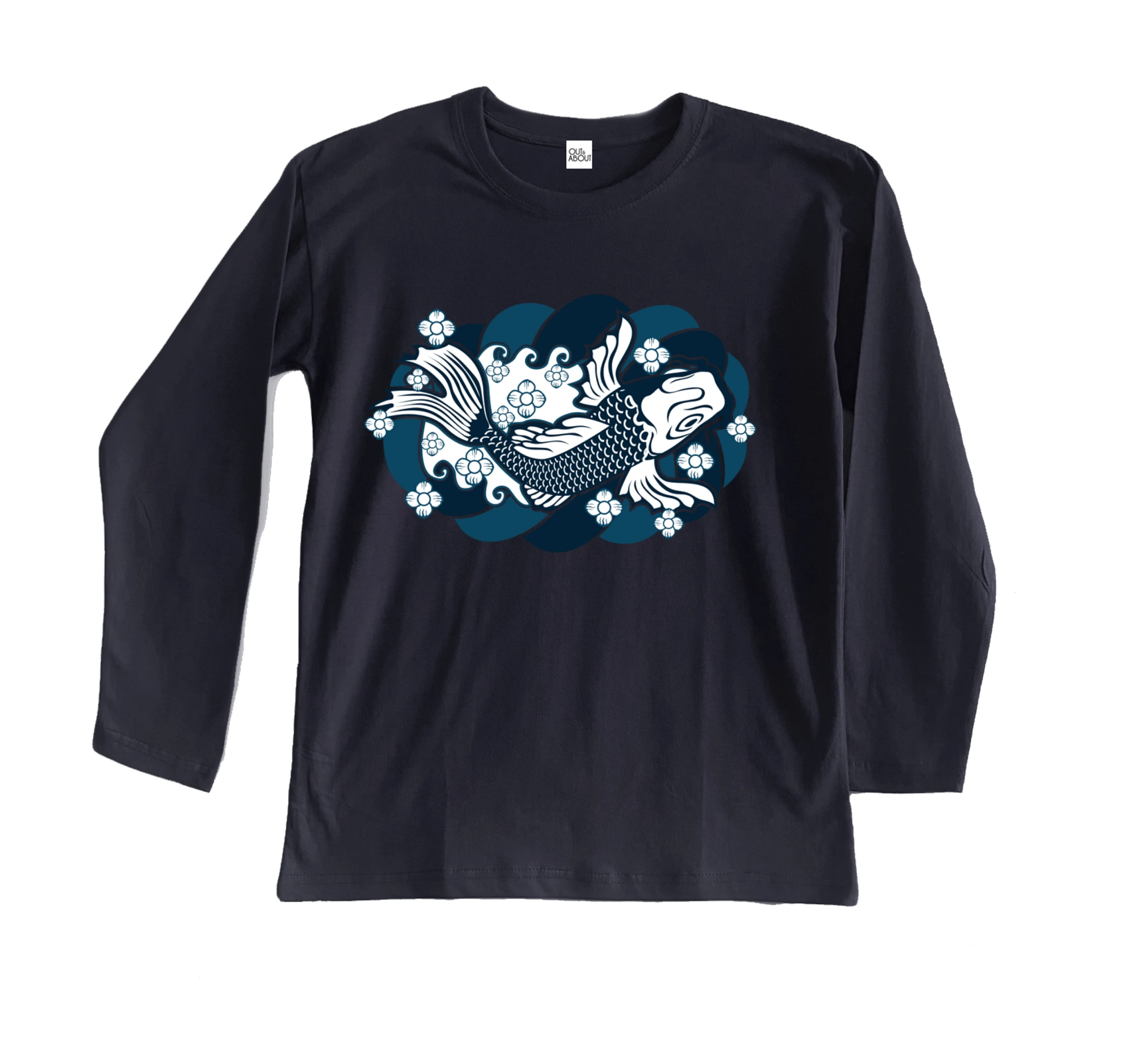 חולצה ארוכה דג חולצה ארוכה דג