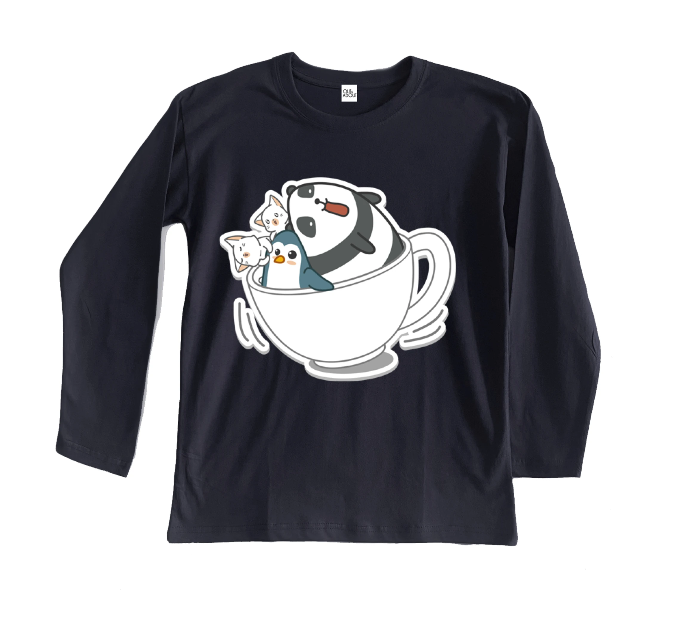 חולצה ארוכה הפסקת קפה חולצה ארוכה הפסקת קפה