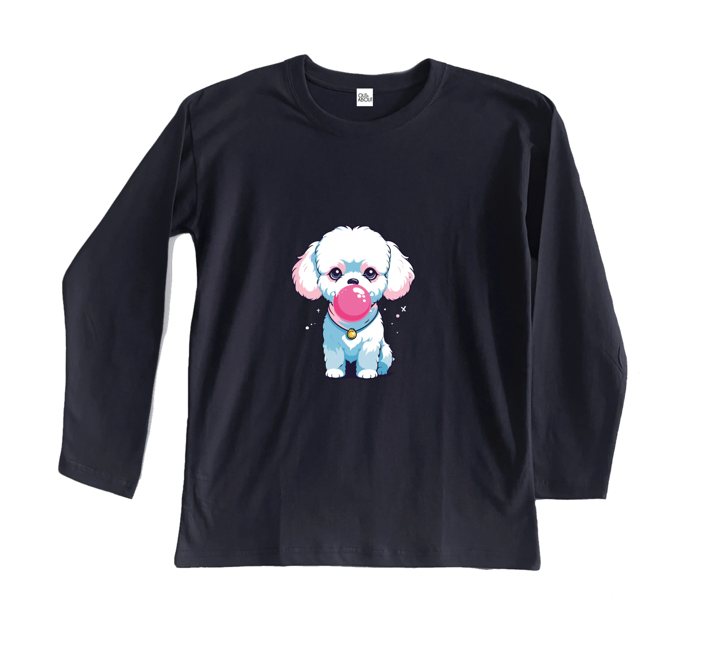 חולצה ארוכה כלב מסטיק חולצה ארוכה כלב מסטיק