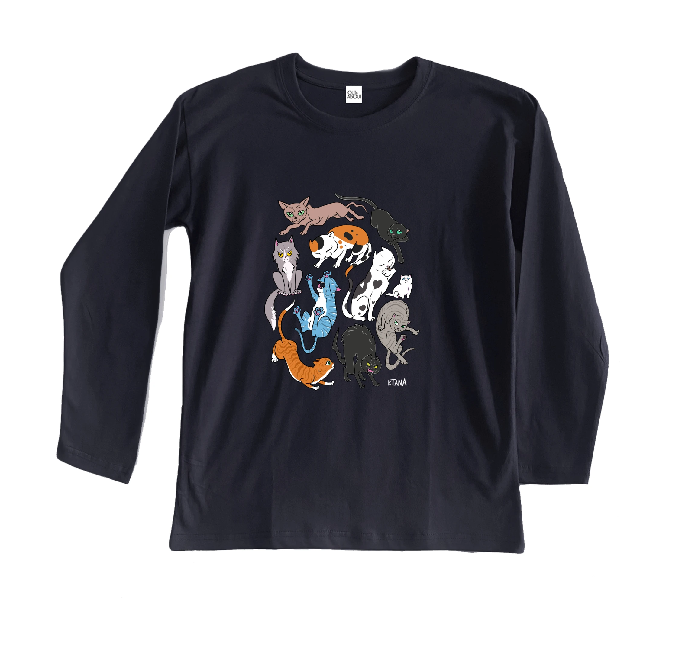 חולצה ארוכה lots of other cat