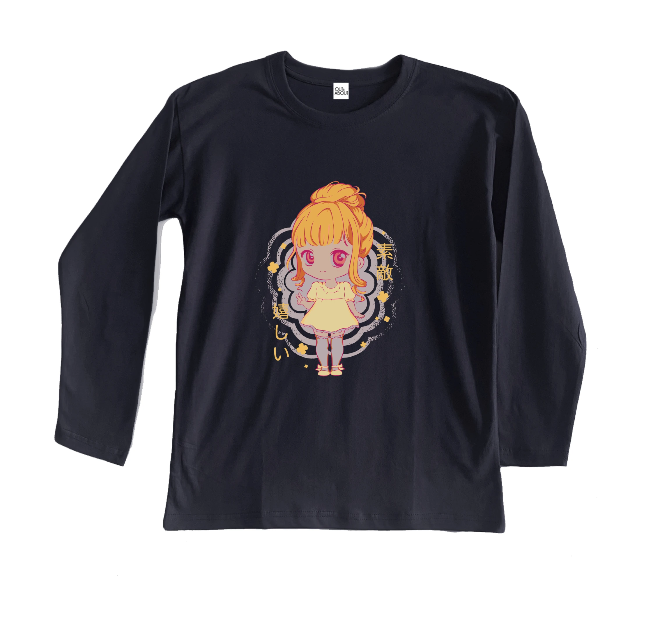 חולצה ארוכה Kawaii girl חולצה ארוכה Kawaii girl