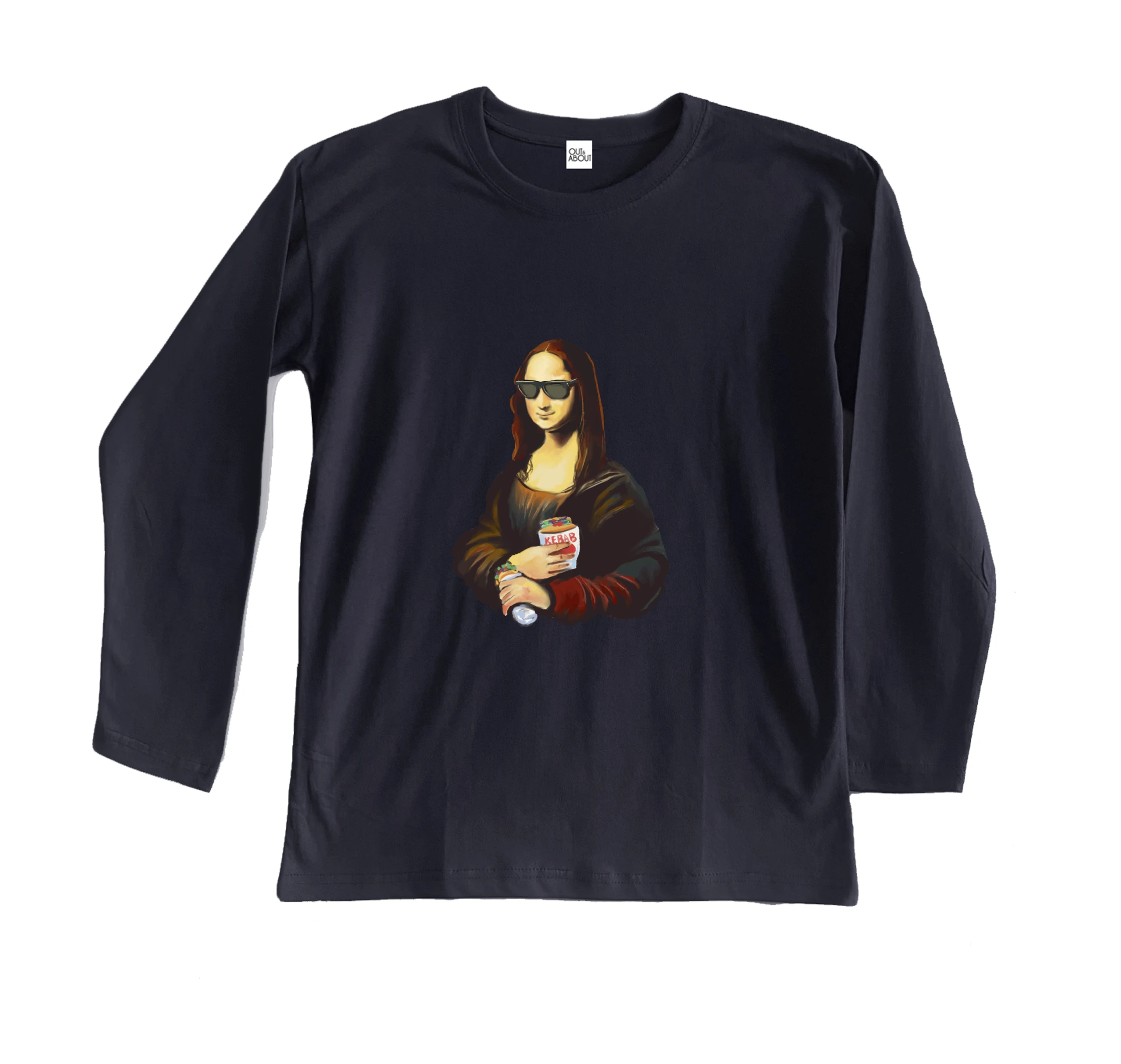 חולצה ארוכה מונה ליסה קבב