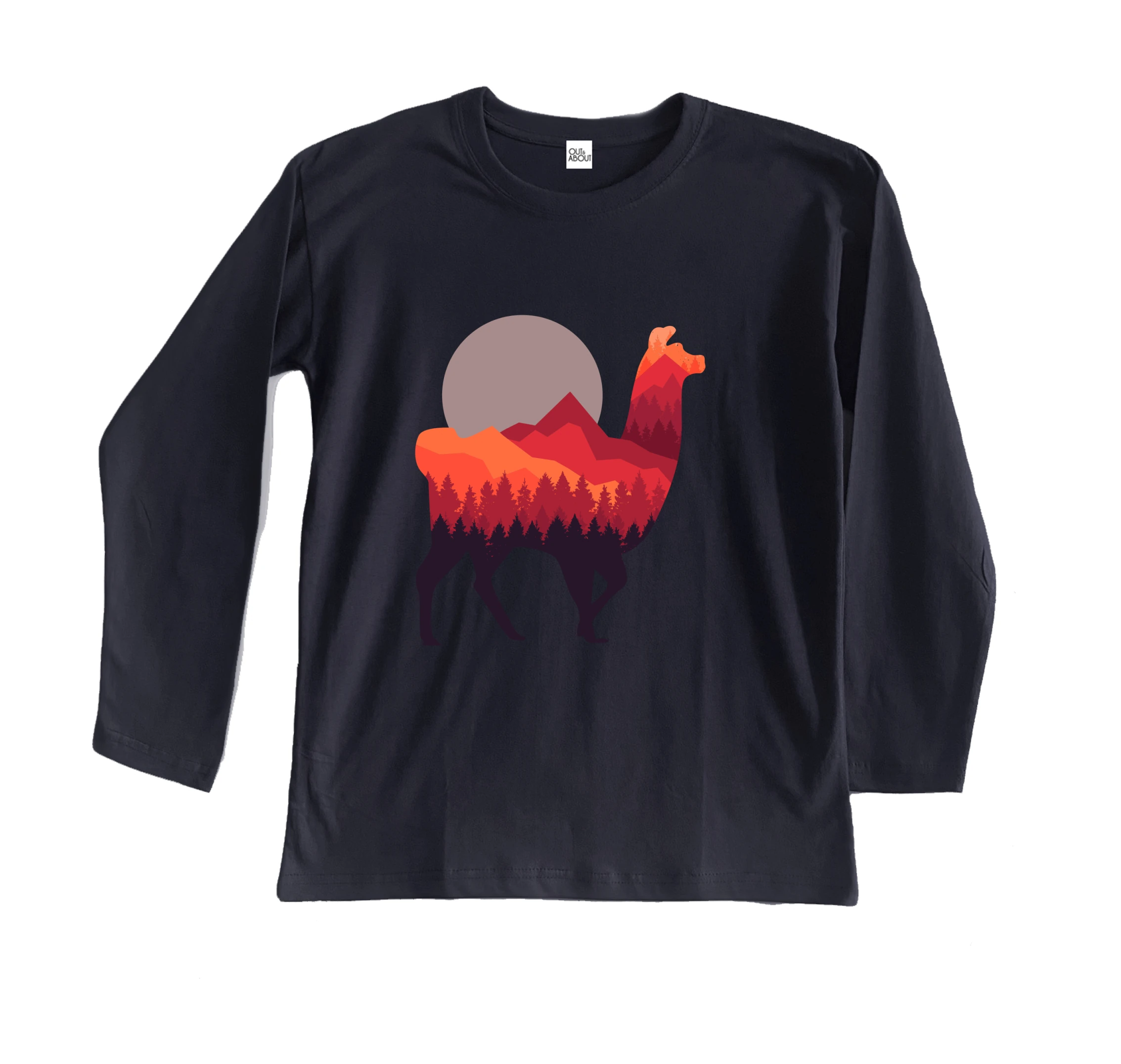 חולצה ארוכה אלפקה במדבר חולצה ארוכה אלפקה במדבר