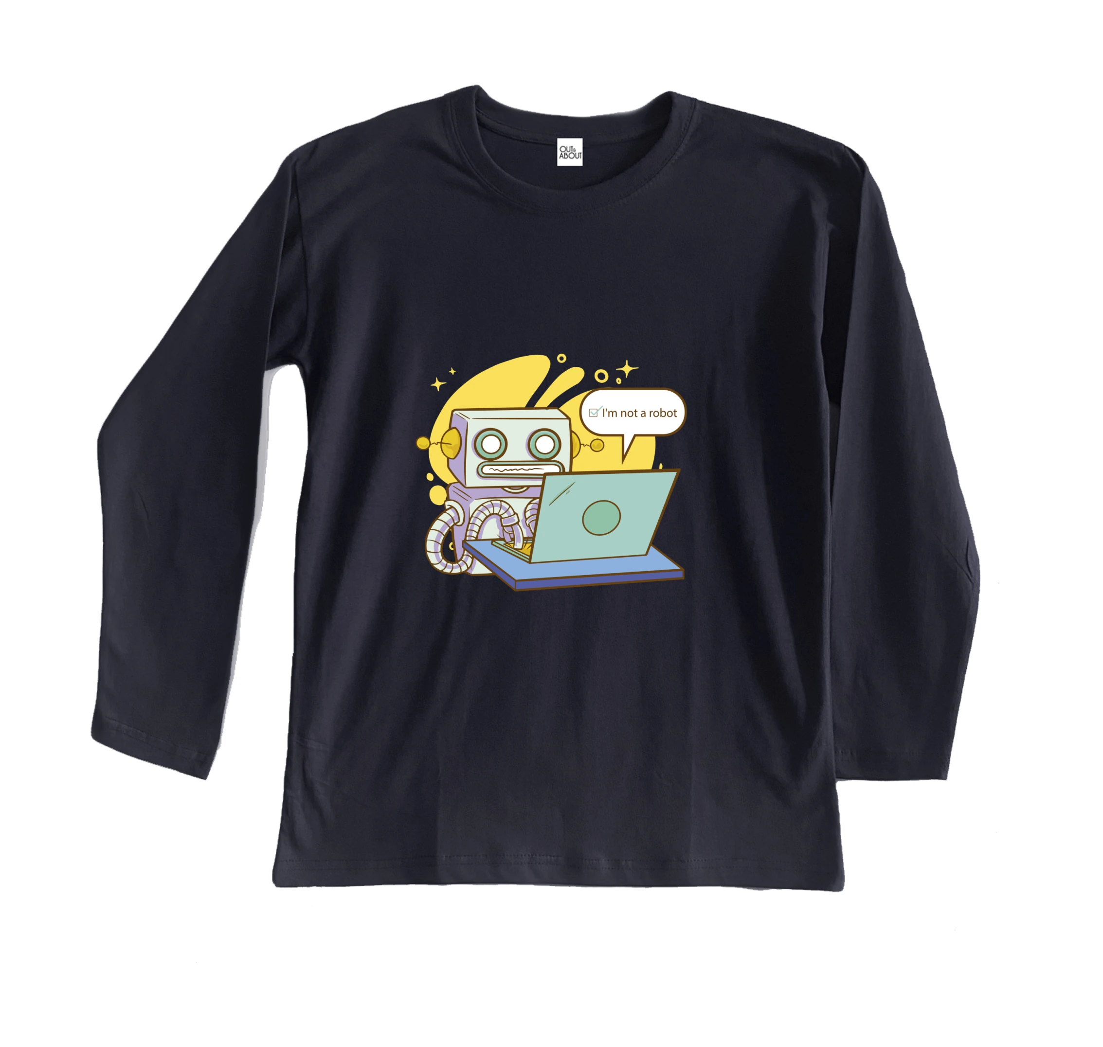 חולצה ארוכה לא רובוט חולצה ארוכה לא רובוט