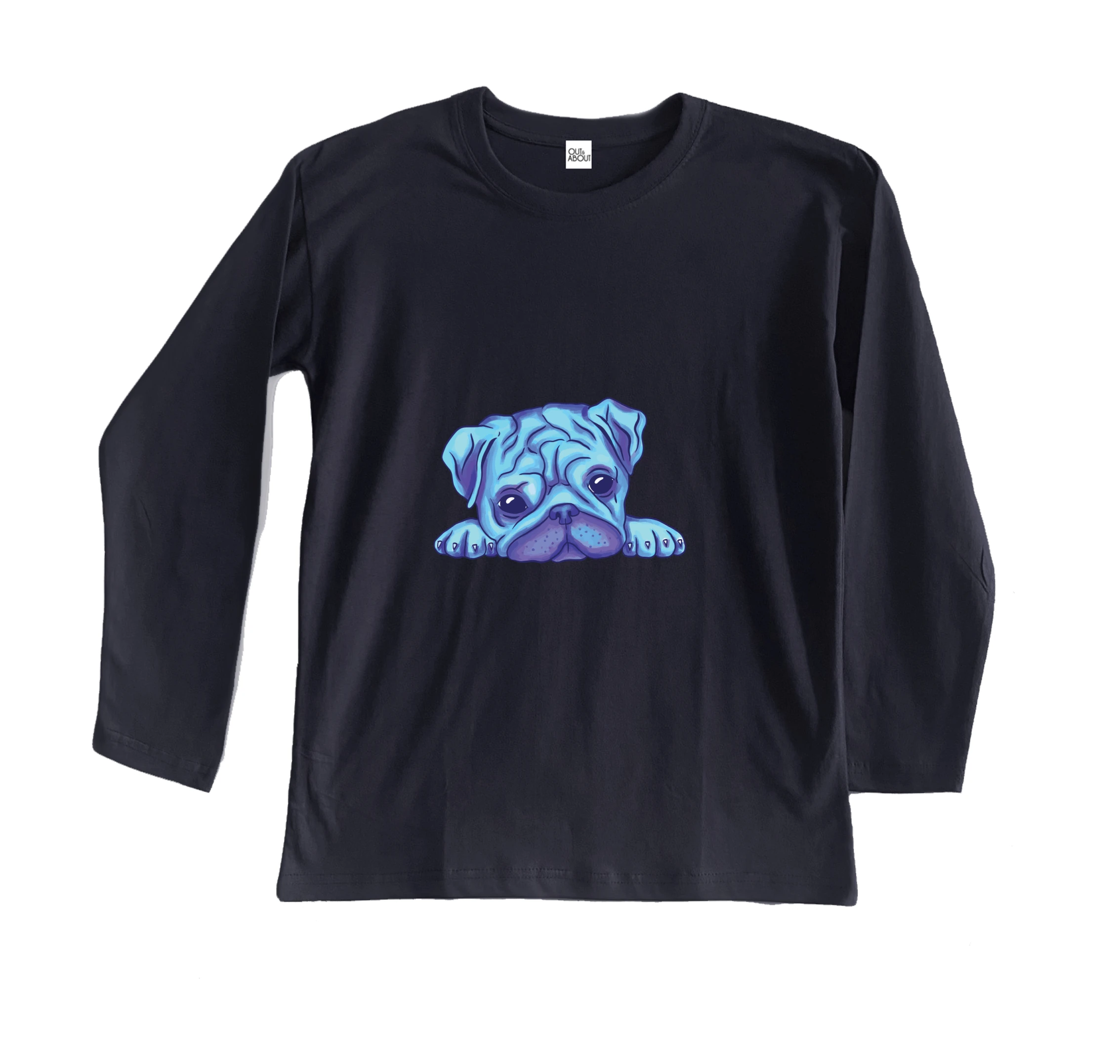 חולצה ארוכה פאג צבעי מים חולצה ארוכה פאג צבעי מים