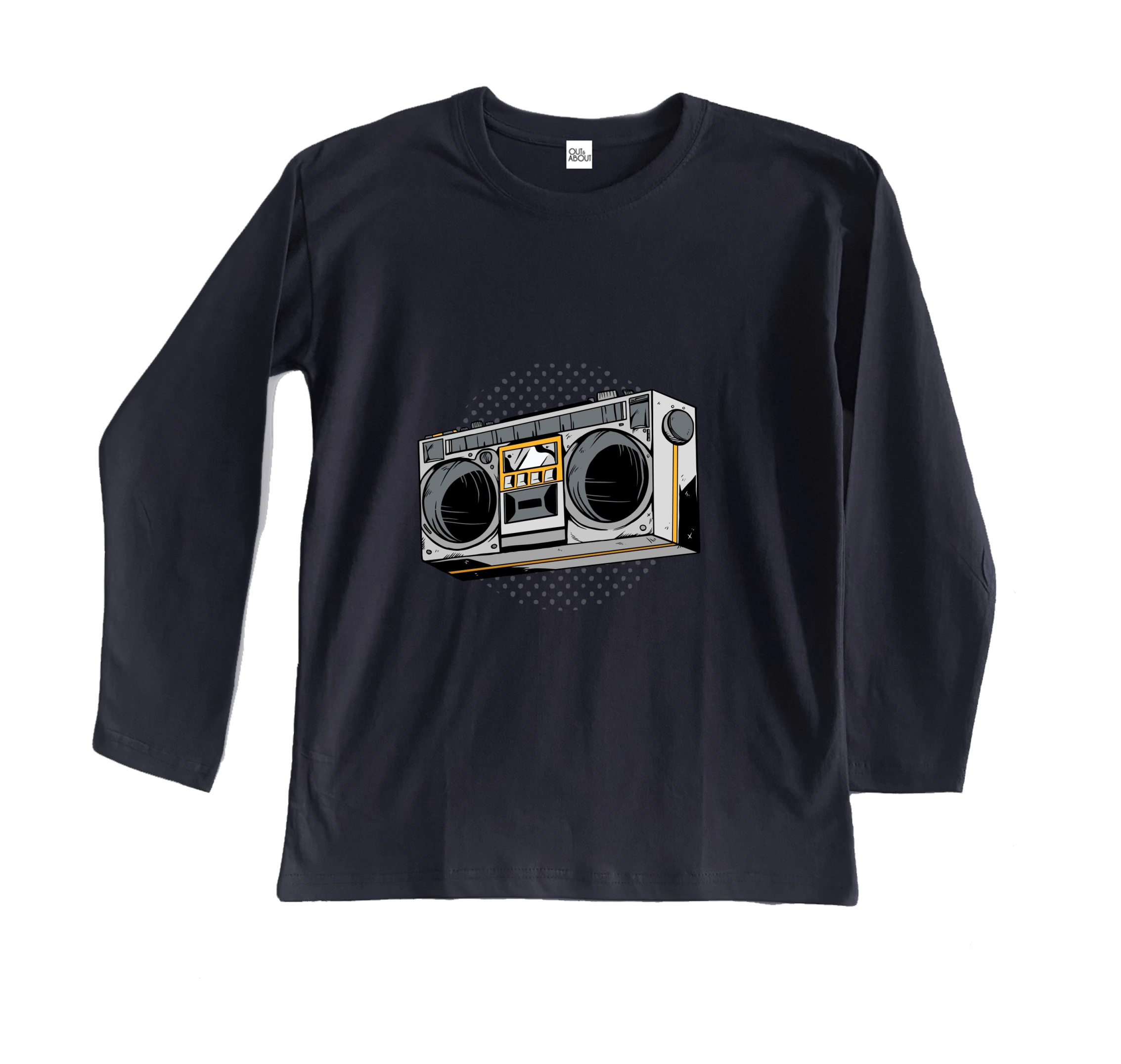 חולצה ארוכה רדיו טייפ חולצה ארוכה רדיו טייפ