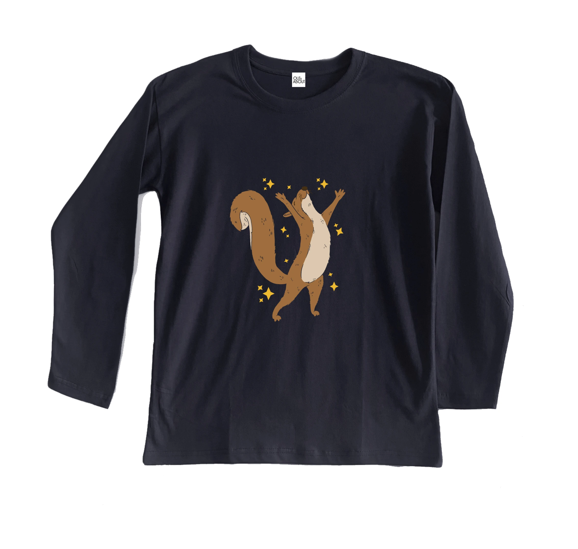 חולצה ארוכה סנאי שמח חולצה ארוכה סנאי שמח