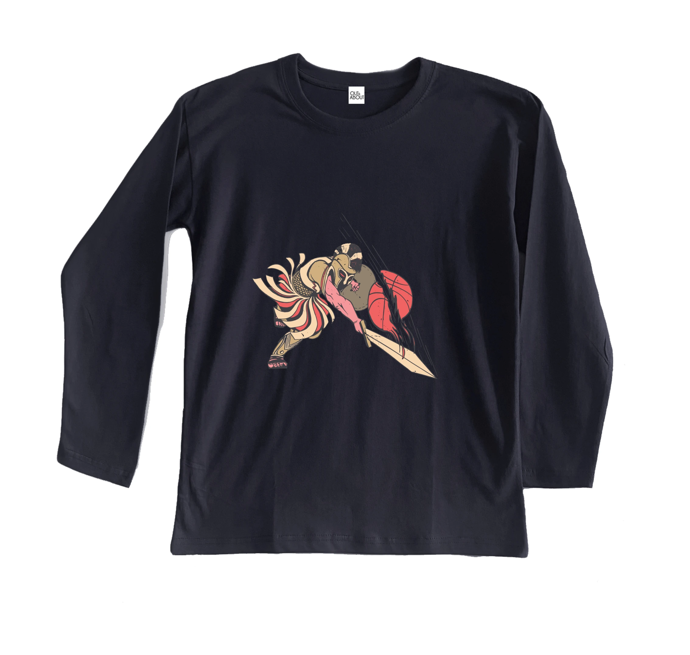 חולצה ארוכה כדורסל ספרטני חולצה ארוכה כדורסל ספרטני