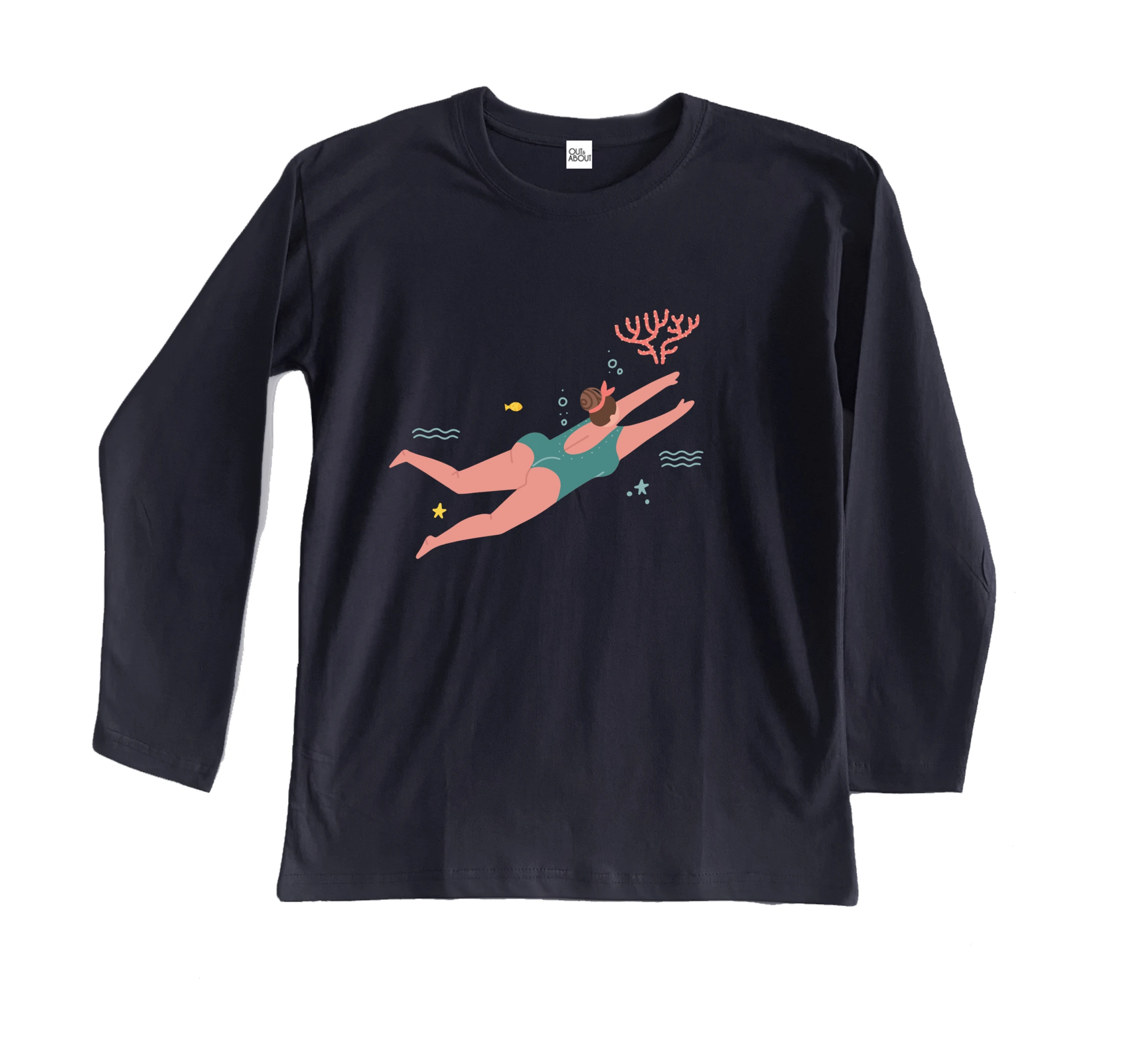 חולצה ארוכה שחייה בים חולצה ארוכה שחייה בים