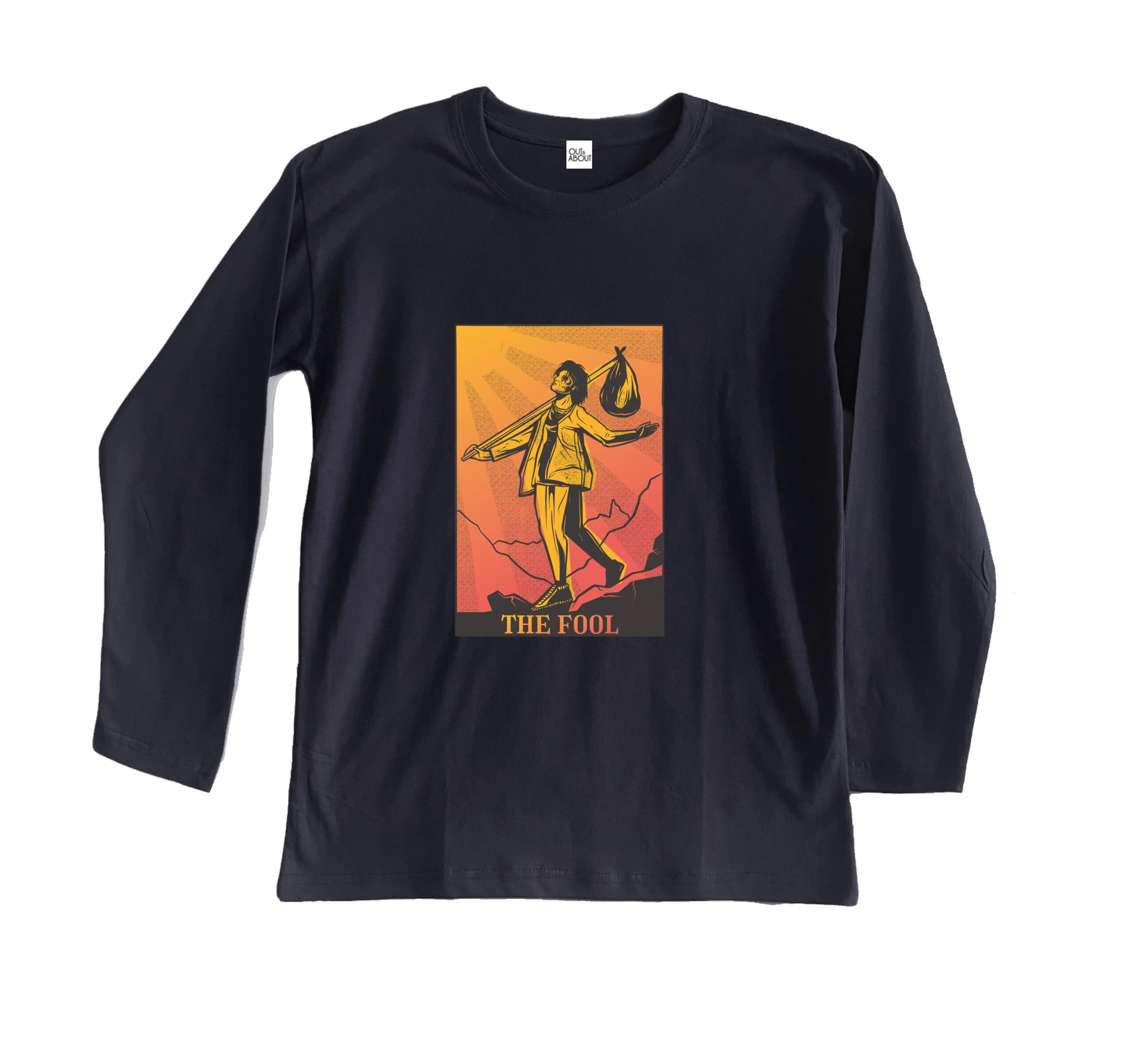 חולצה ארוכה טארוט כסיל חולצה ארוכה טארוט כסיל