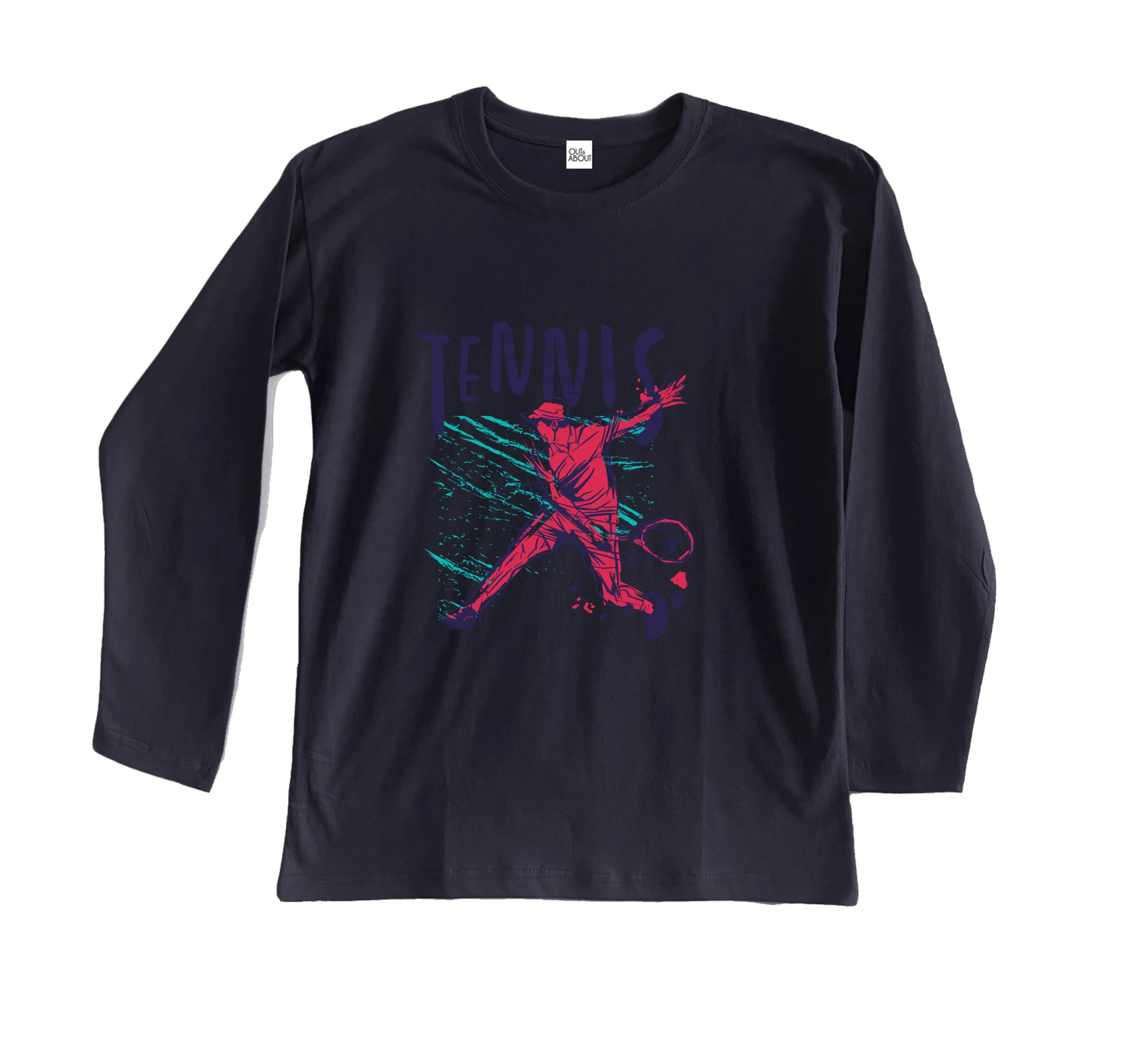 חולצה ארוכה פשוט טניס חולצה ארוכה פשוט טניס