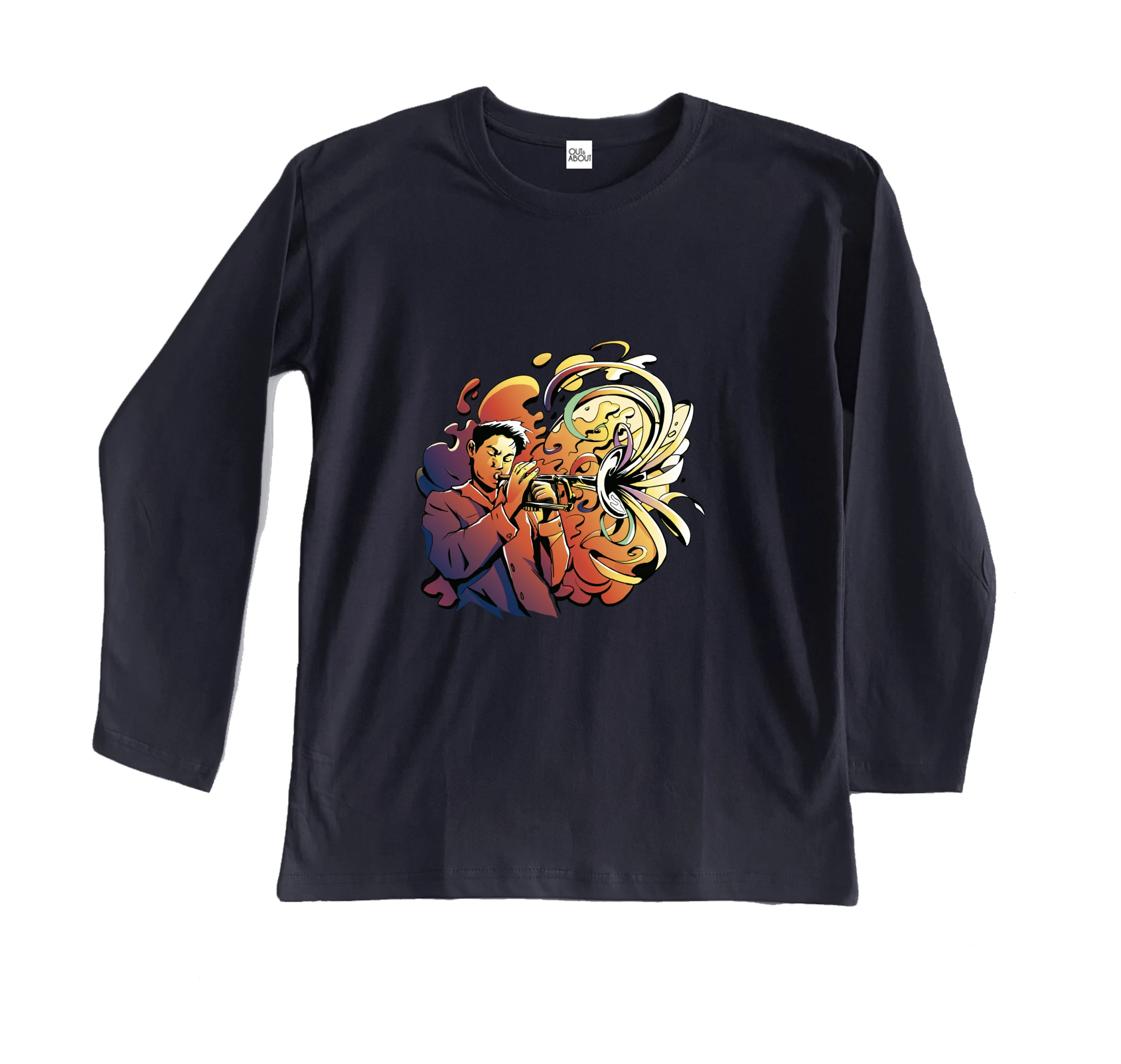 חולצה ארוכה חצוצרן חולצה ארוכה חצוצרן