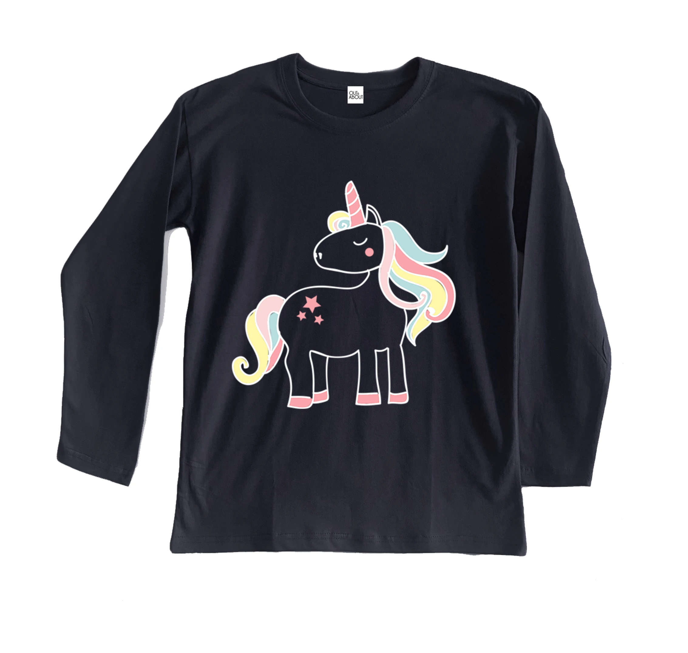 חולצה ארוכה חד קרן חולצה ארוכה חד קרן