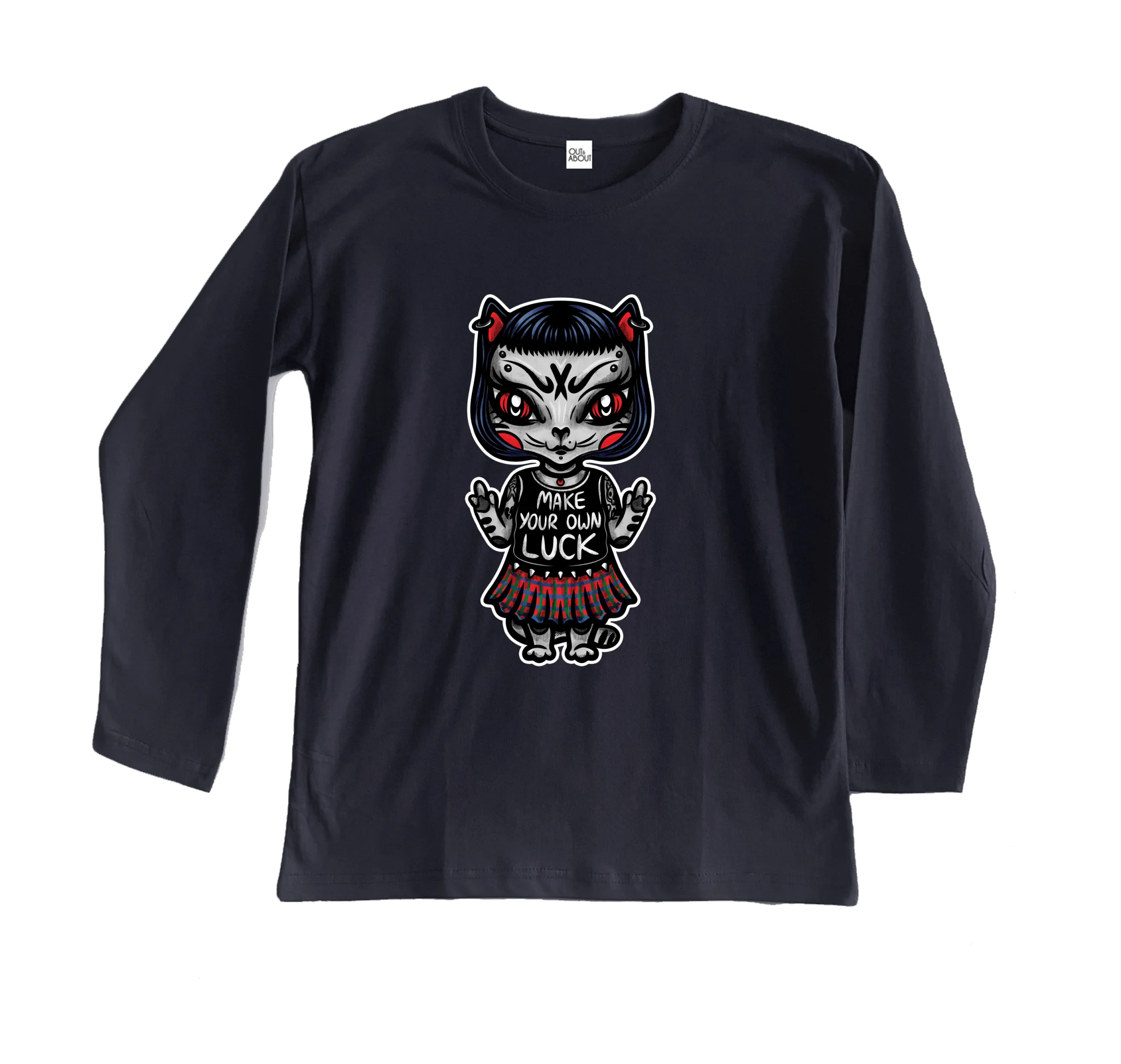 בייסיק ארוך unluckycat בייסיק ארוך unluckycat