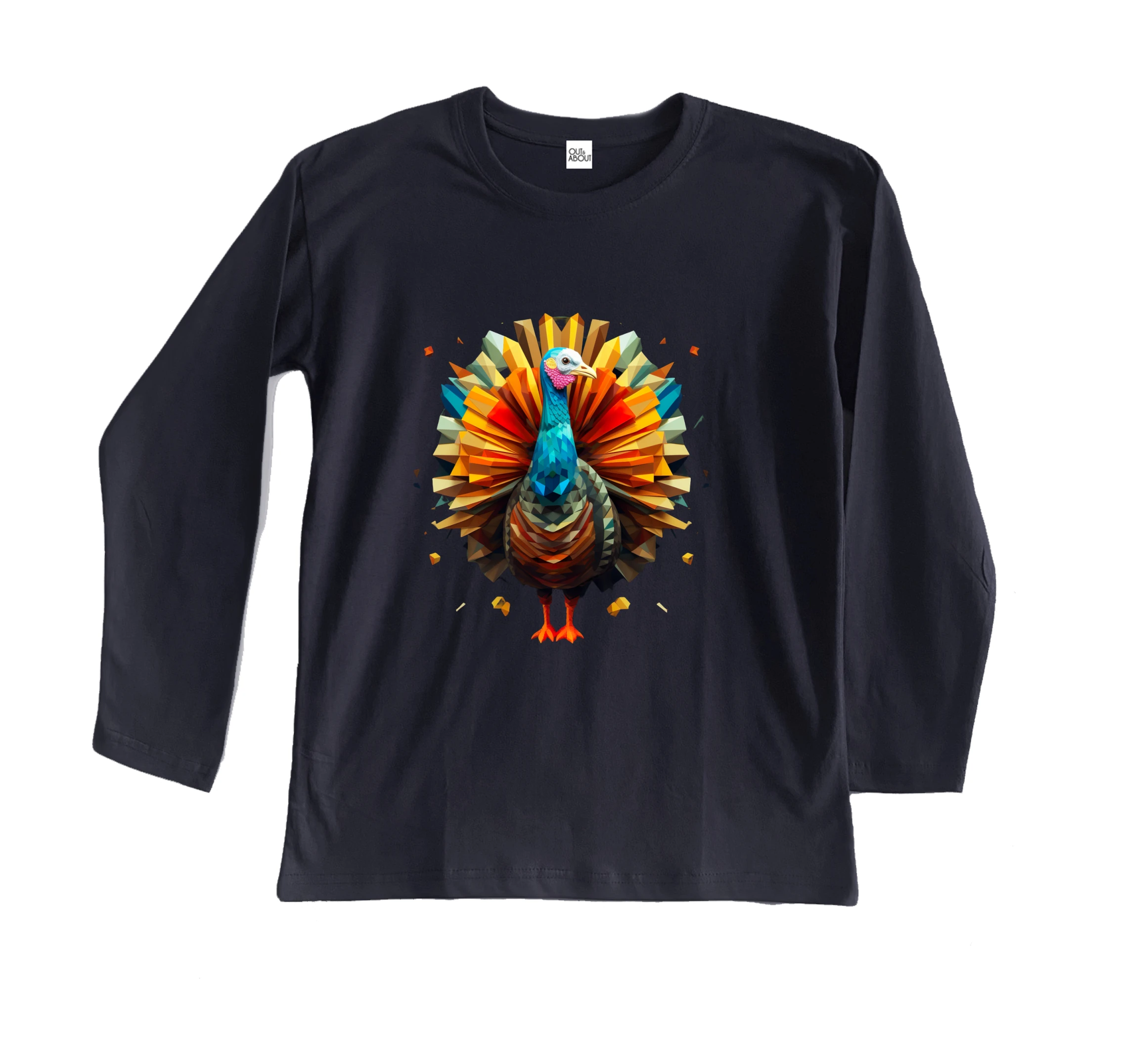 חולצה ארוכה Triangulated Turkey 1 חולצה ארוכה Triangulated Turkey 1