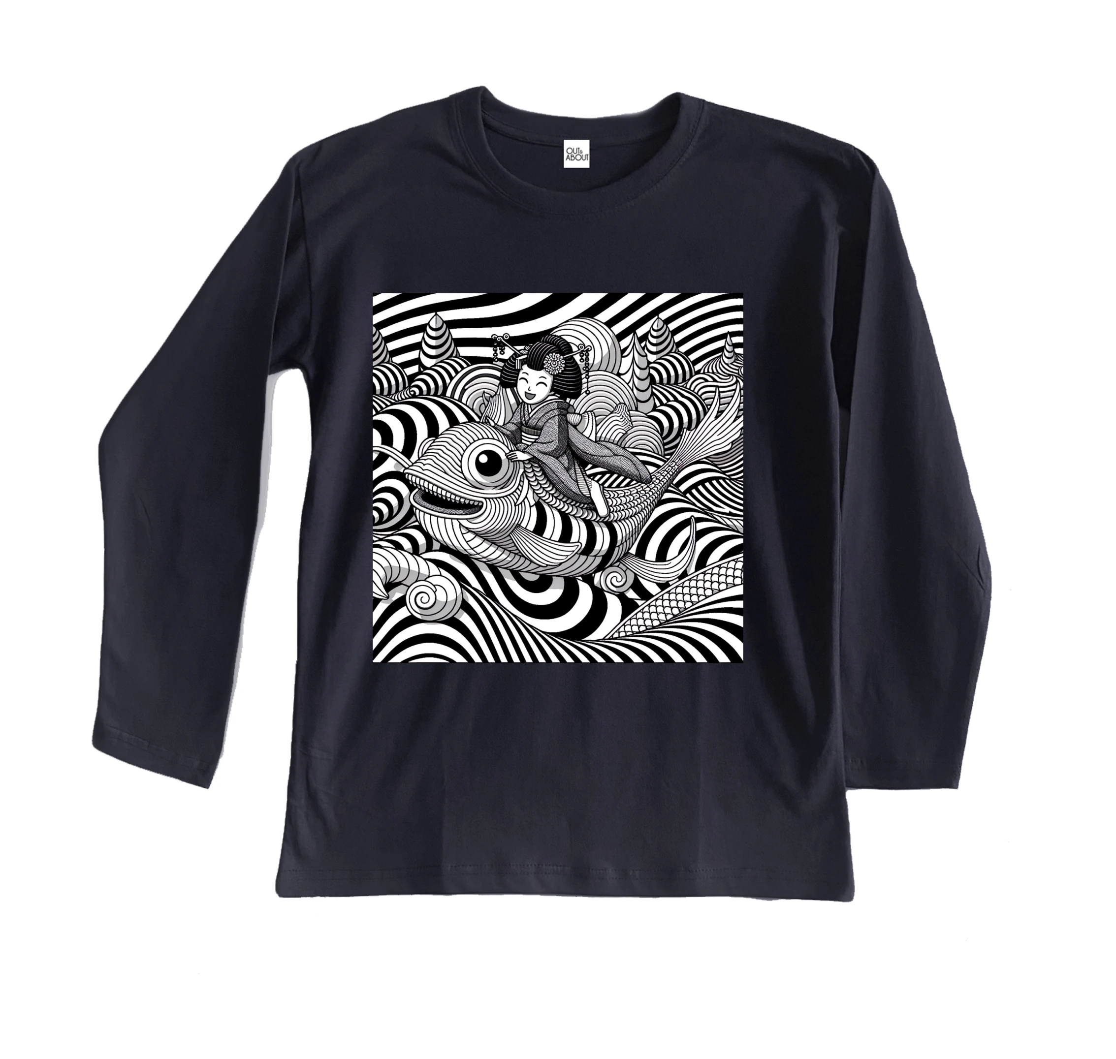 חולצה ארוכה Geisha Moment 2