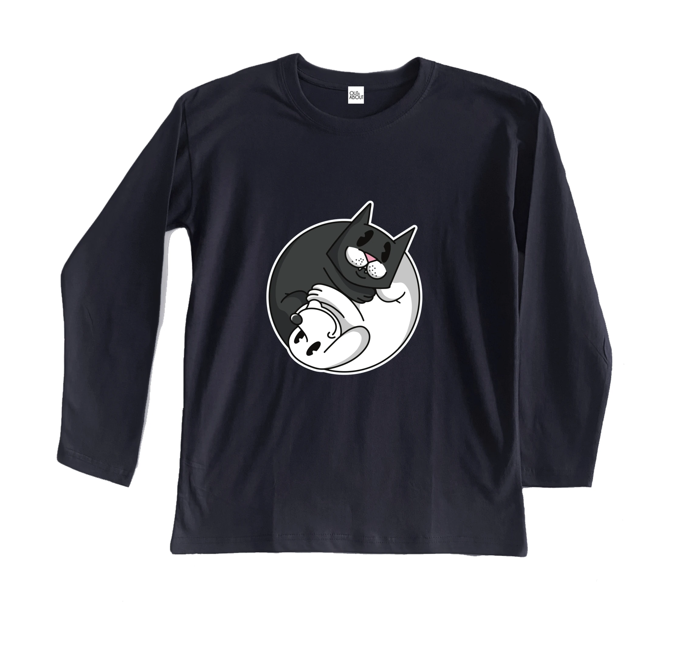 חולצה ארוכה יין ויאנג חולצה ארוכה יין ויאנג