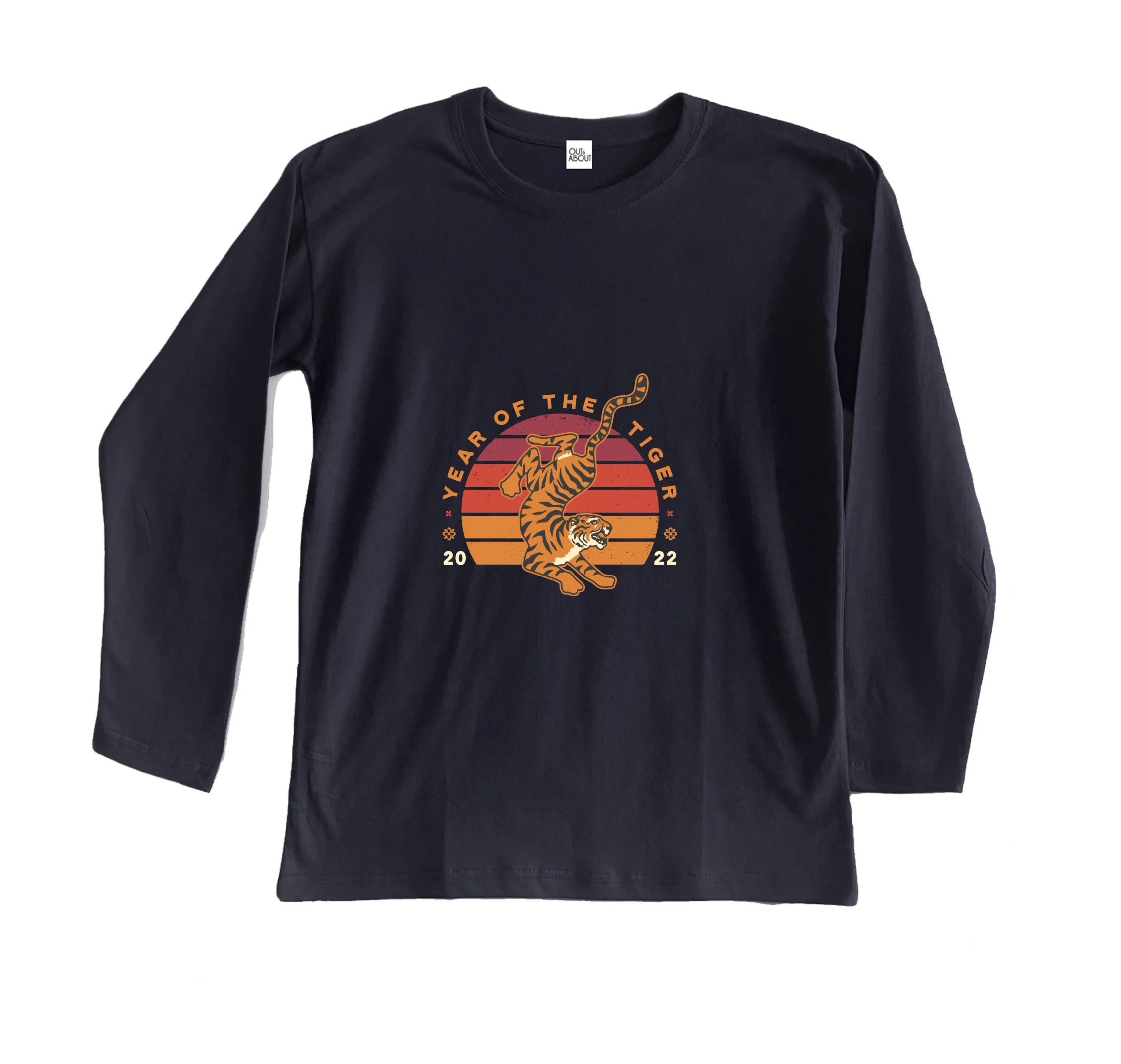 חולצה ארוכה שנת הנמר 2022 חולצה ארוכה שנת הנמר 2022