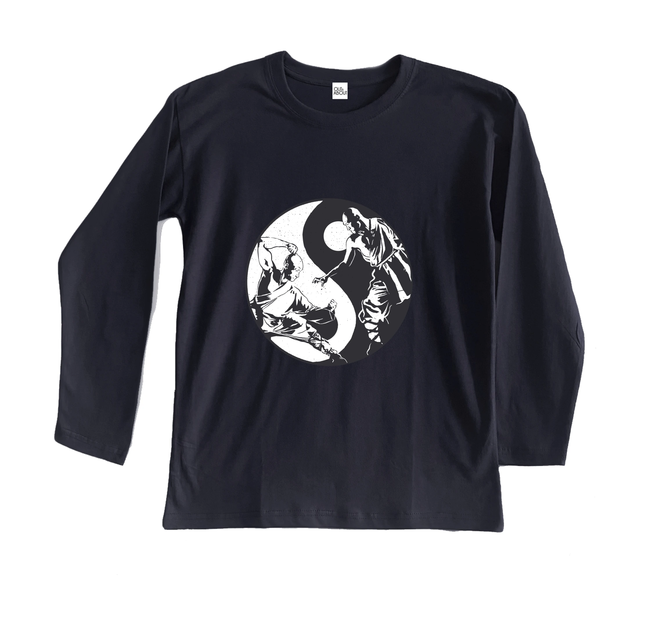 חולצה ארוכה לוחמים יין ויאנג חולצה ארוכה לוחמים יין ויאנג