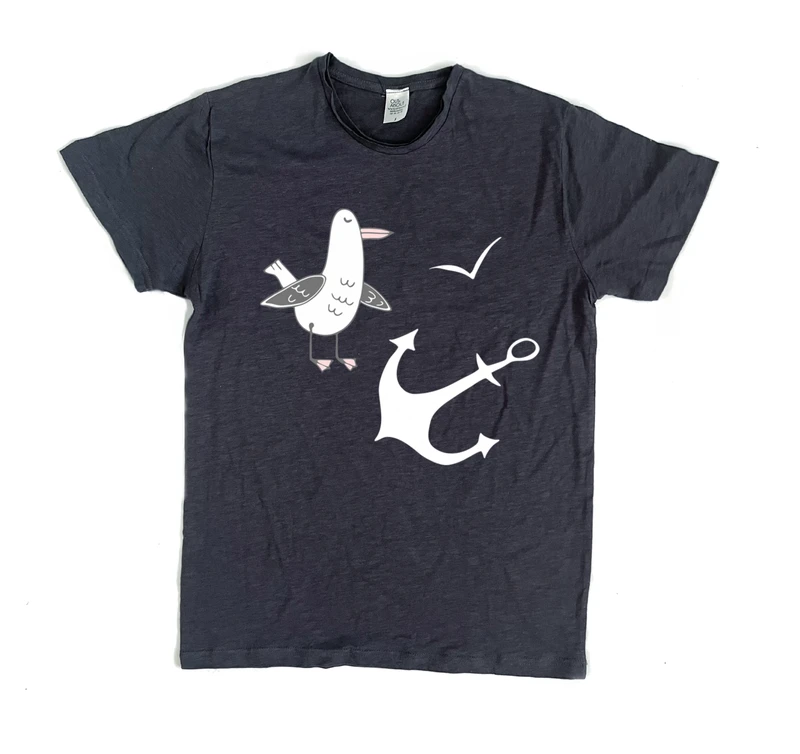 פרמיום טי שחף בחוף