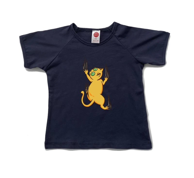 חולצת ילדים Cat Climber