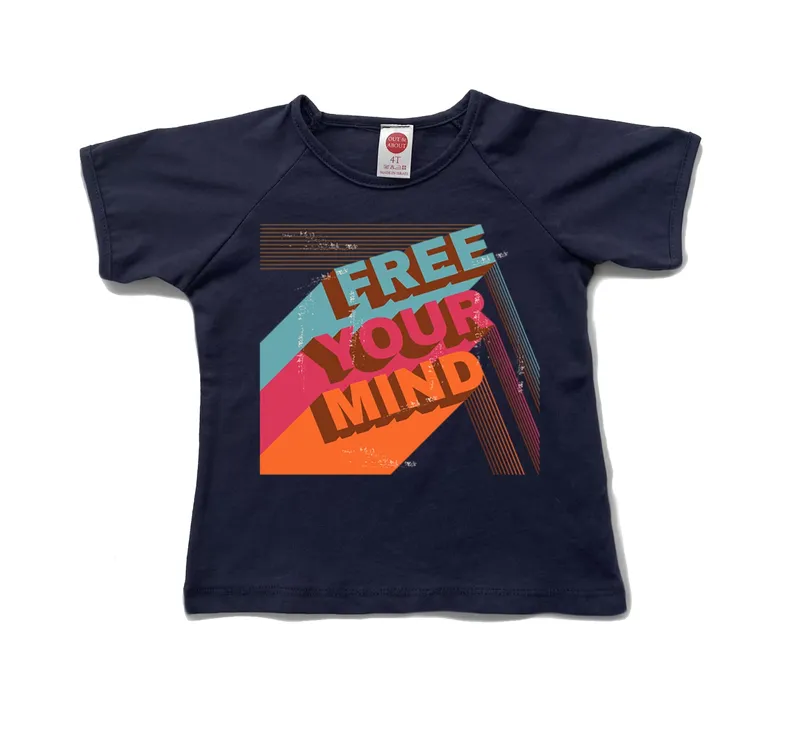 חולצת ילדים free your mind