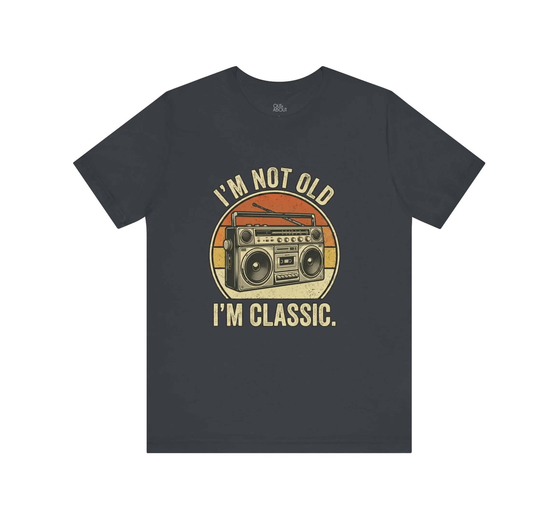 חולצה not old classic boombox חולצה not old classic boombox