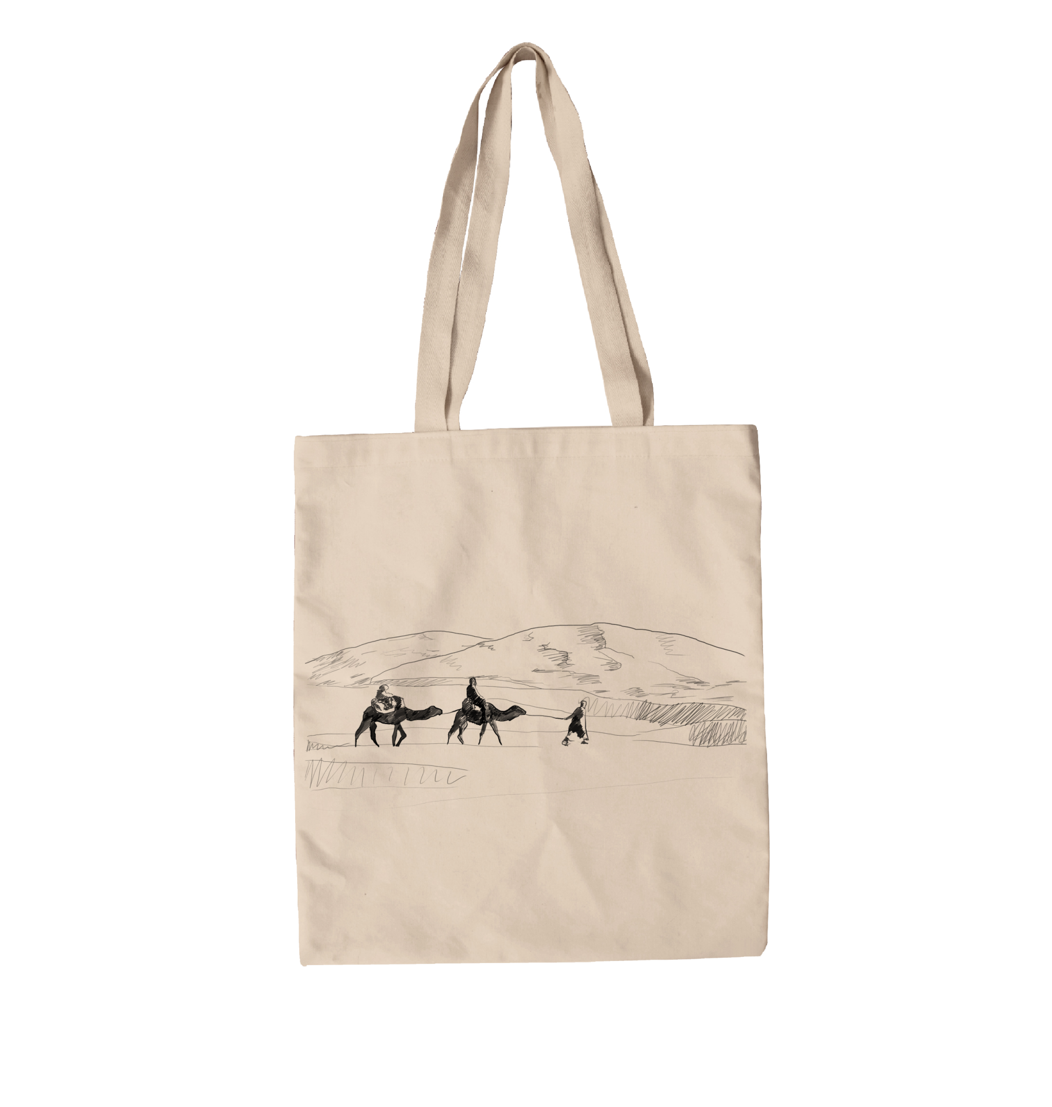 תיק בד שיירת גמלים