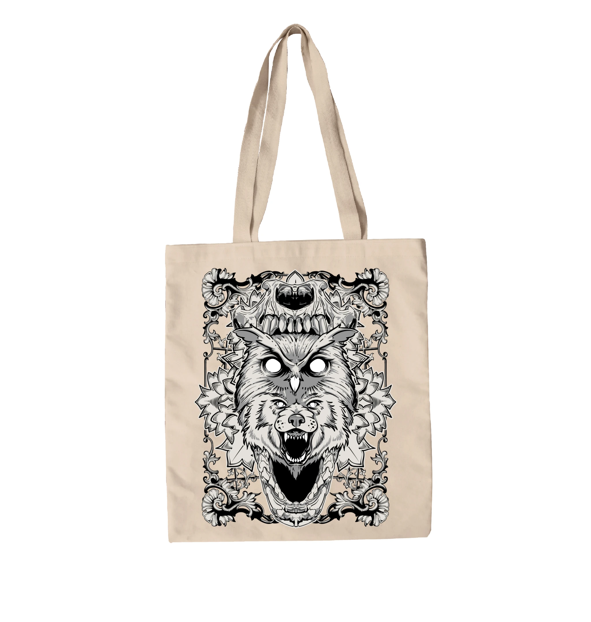 תיק בד שרשרת המזון