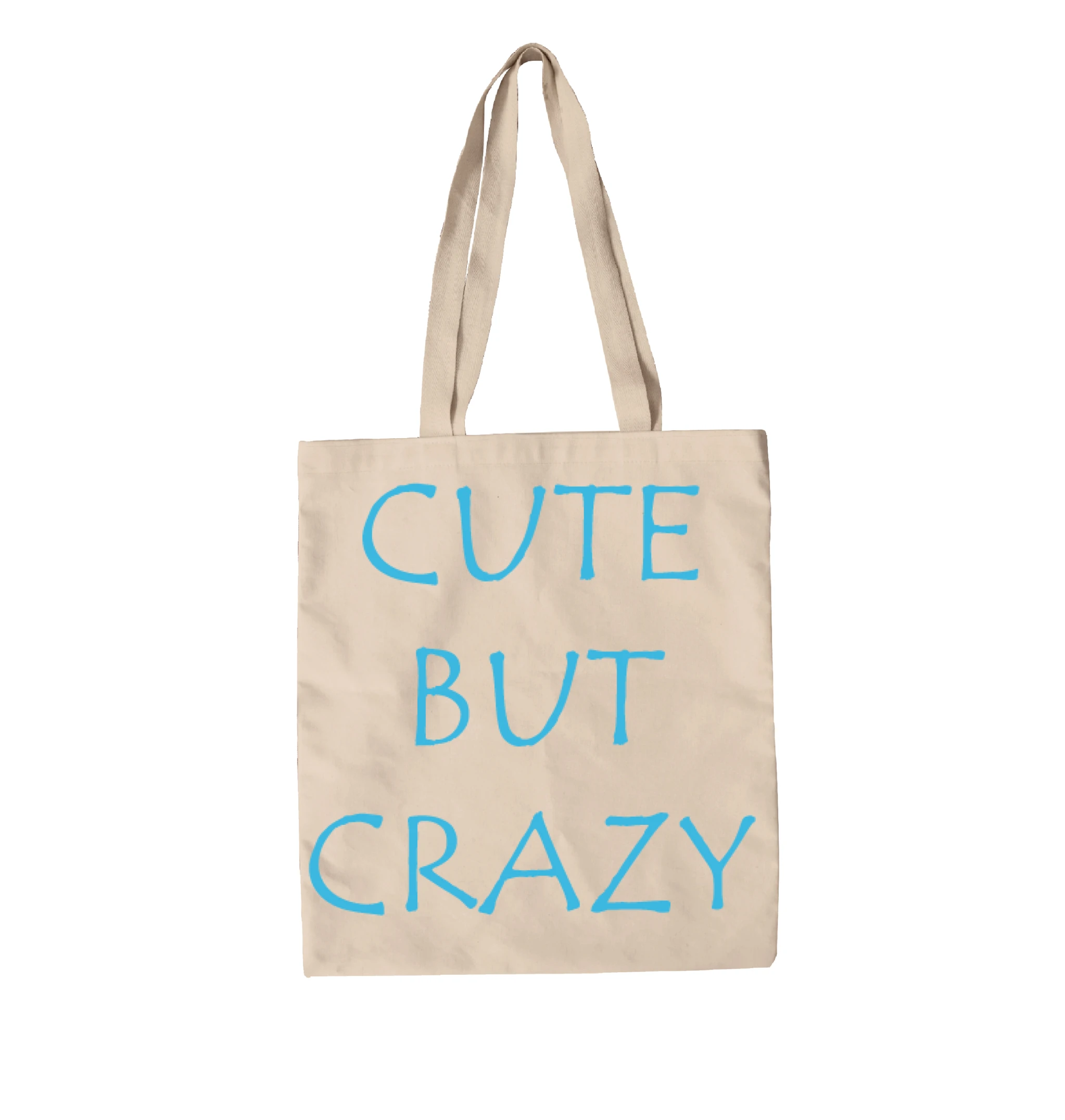 תיק בד cute but crazy