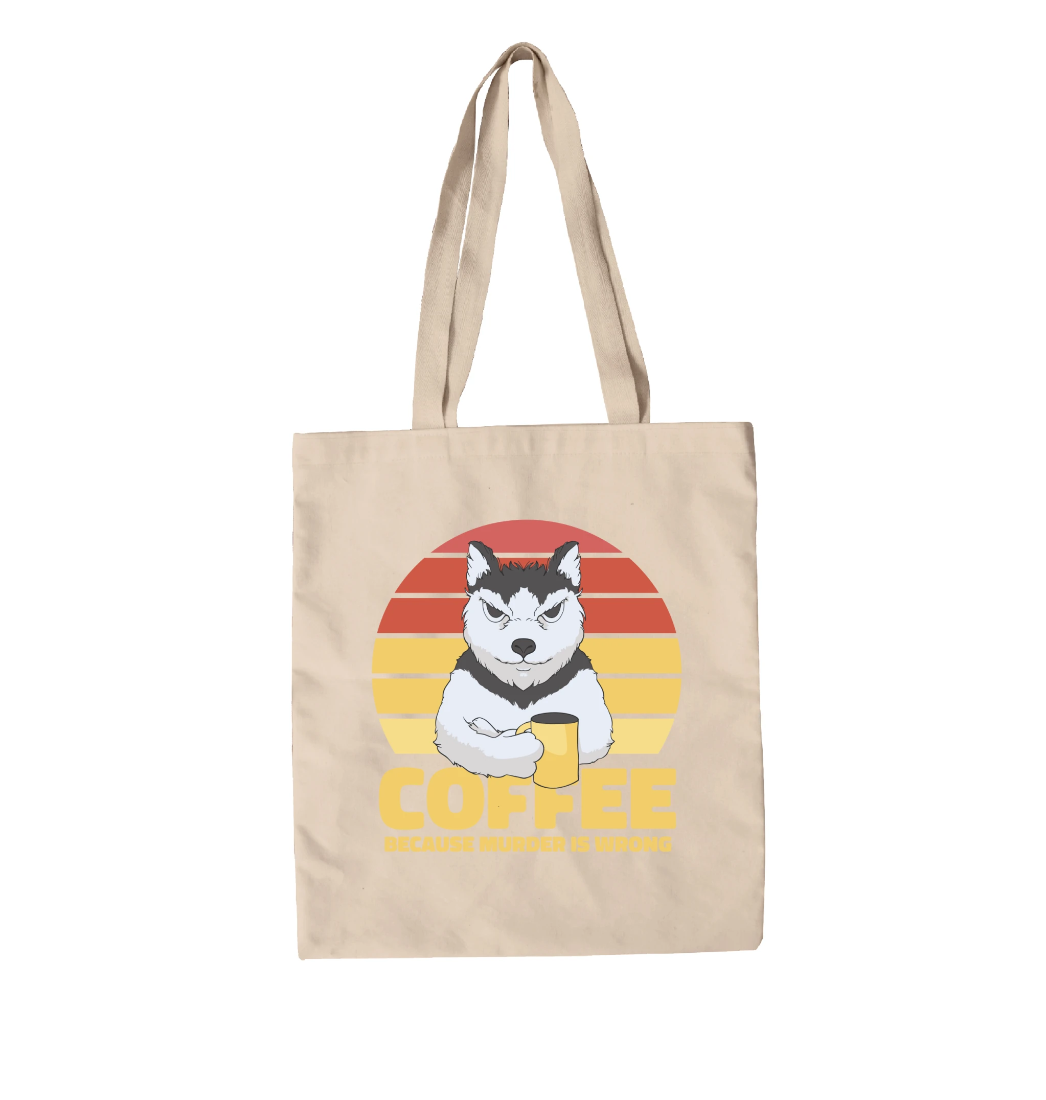 תיק בד קפה נגד רצח