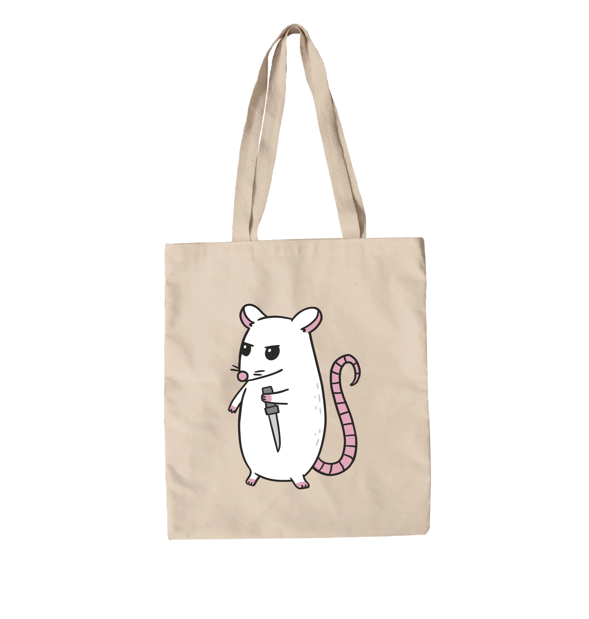 תיק בד עכבר פסיכופת