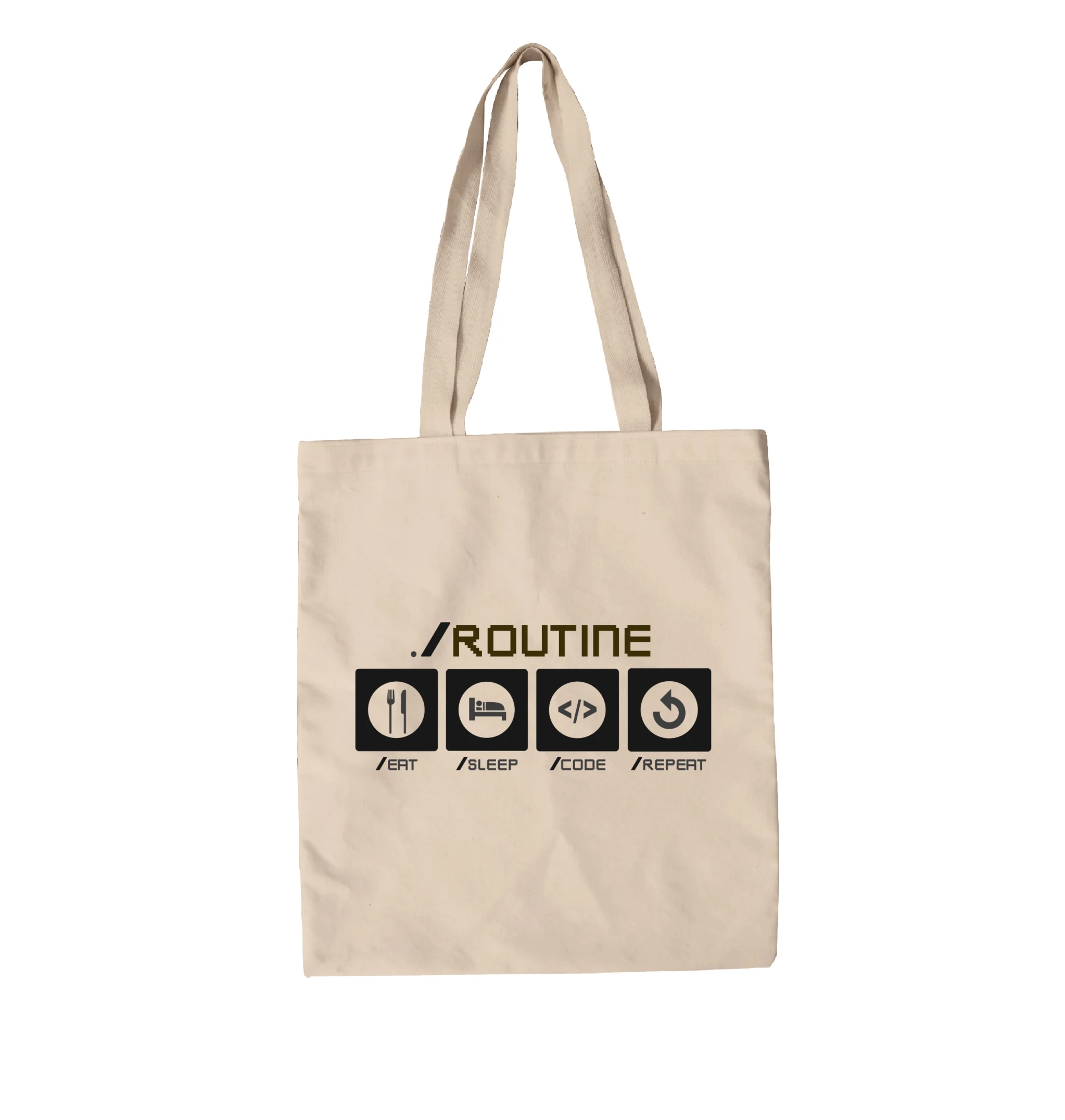 תיק בד רוטינת היום