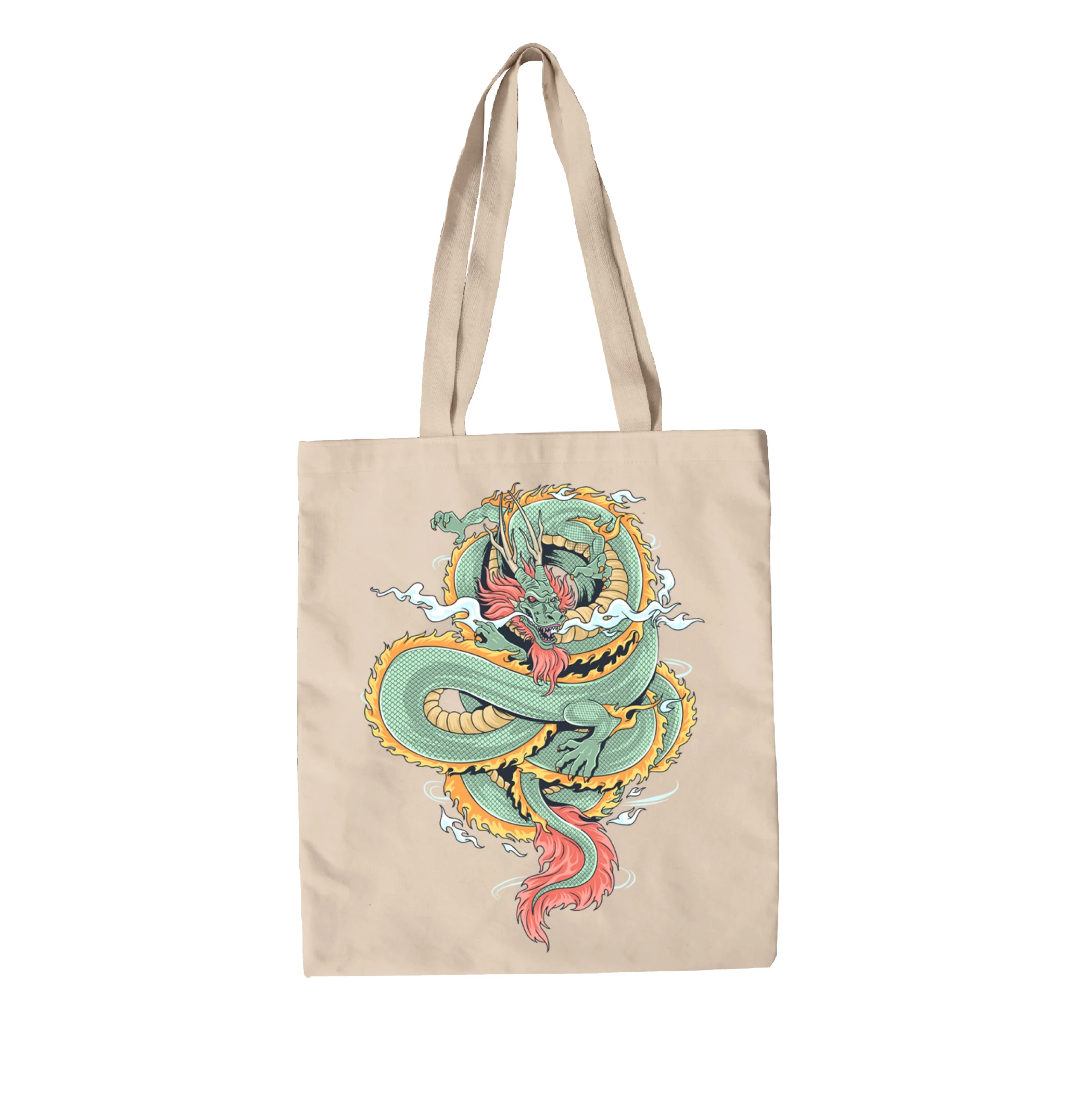 תיק בד דרקון