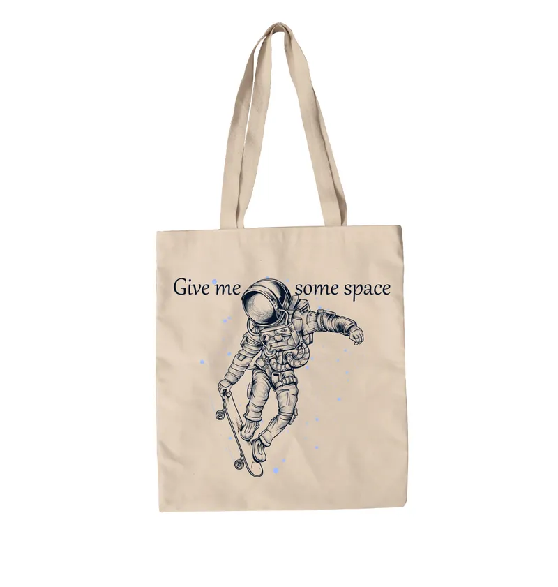 תיק בד give me some space