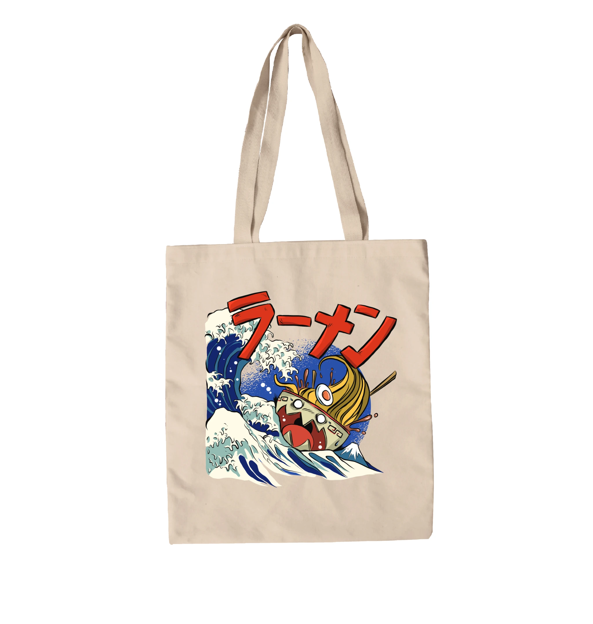 תיק בד ראמן בסערה