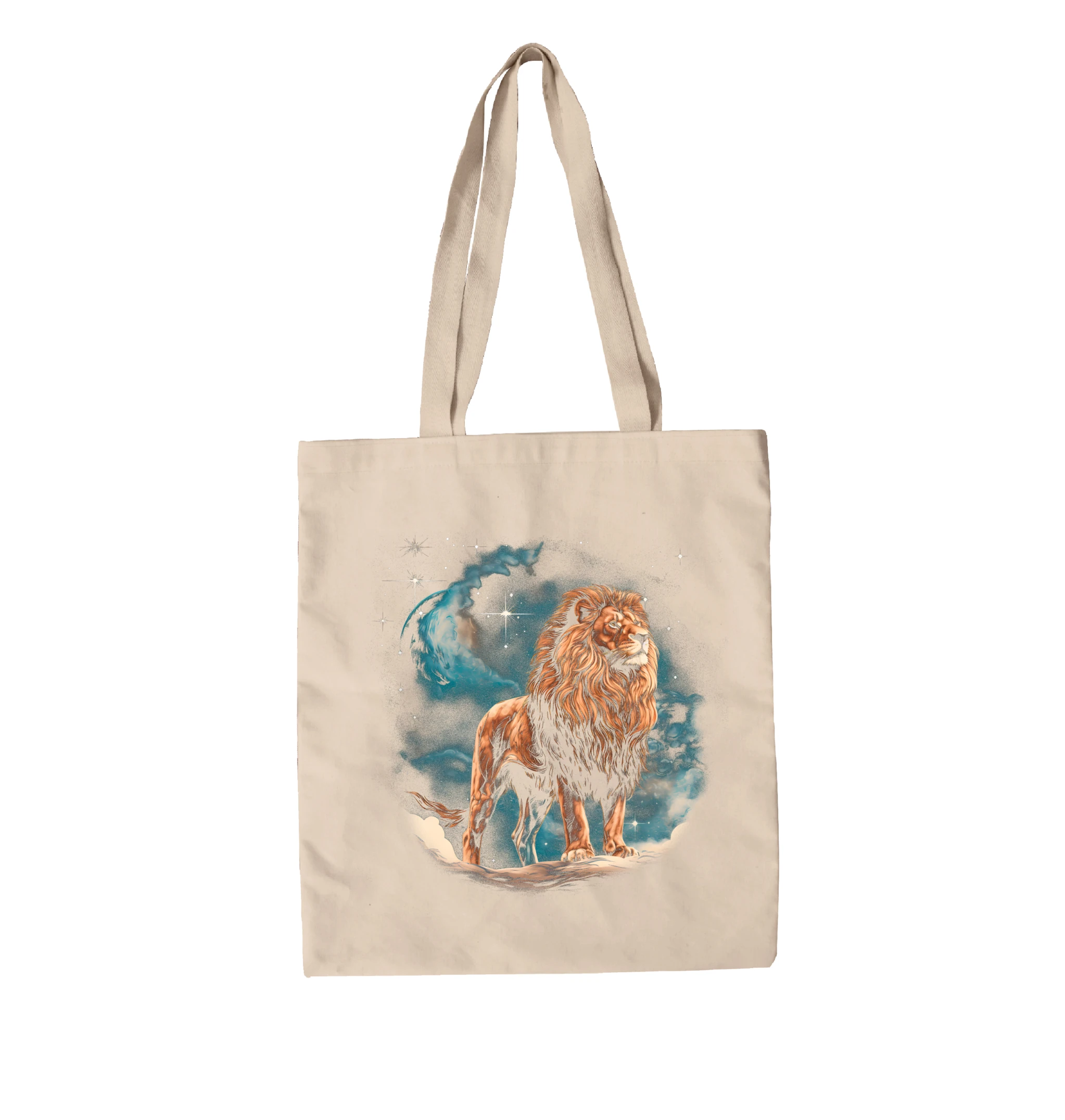 תיק בד Lion night