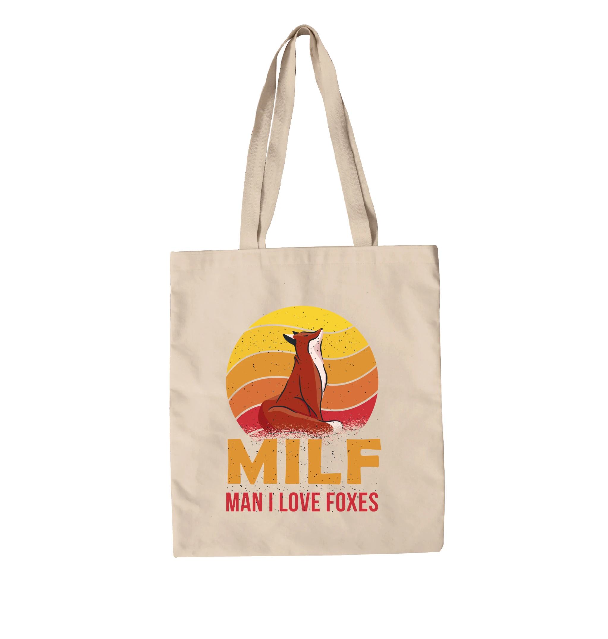 תיק בד MILF שועל