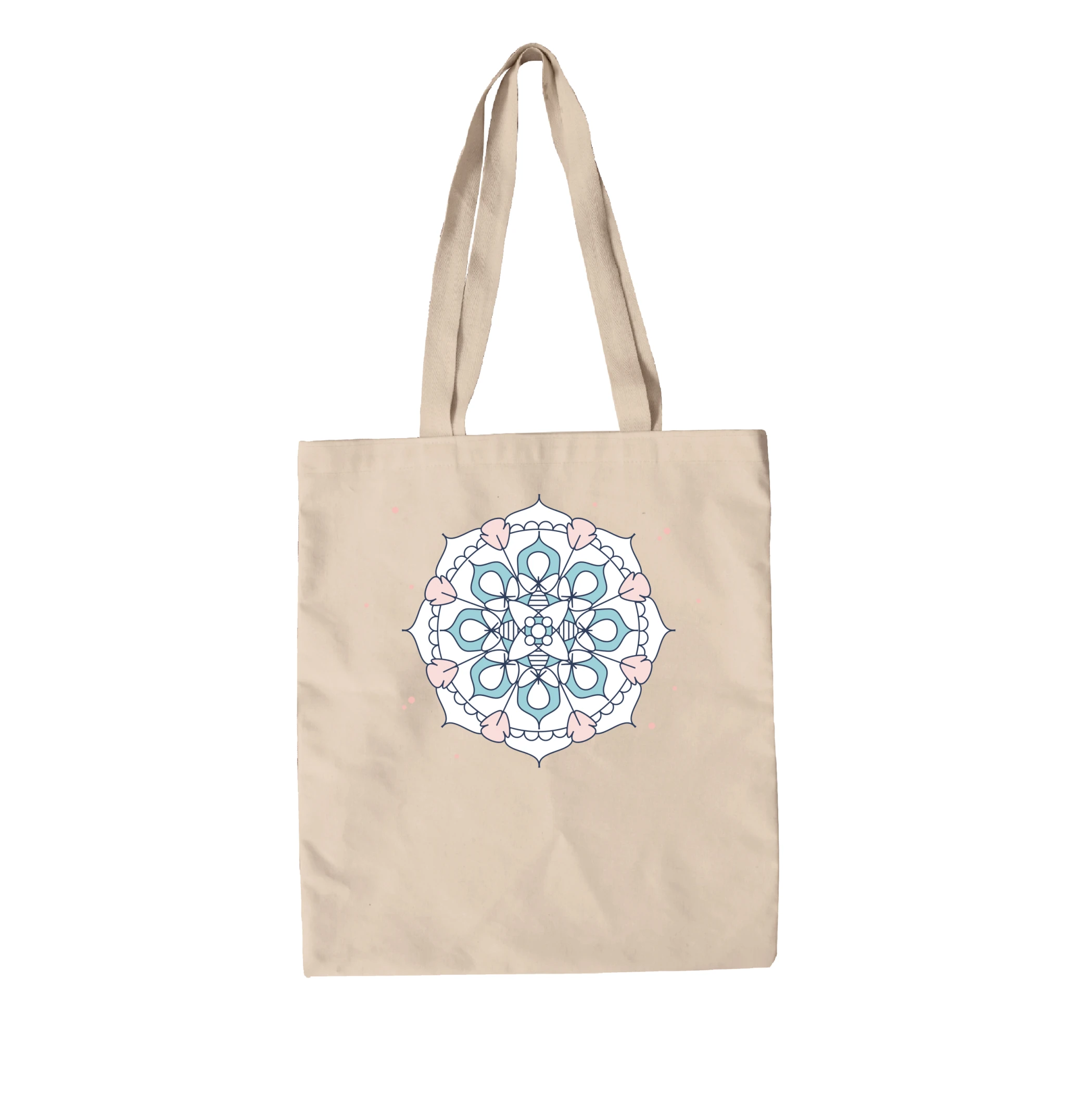 תיק בד מנדלה פסטל