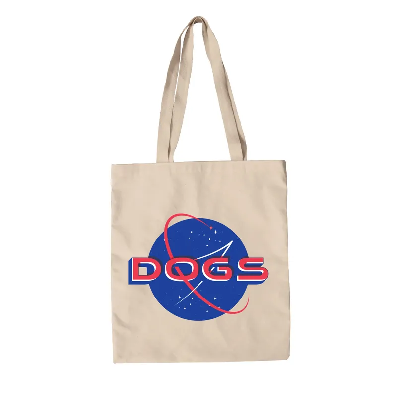 NASA Dogs Canvas Bag