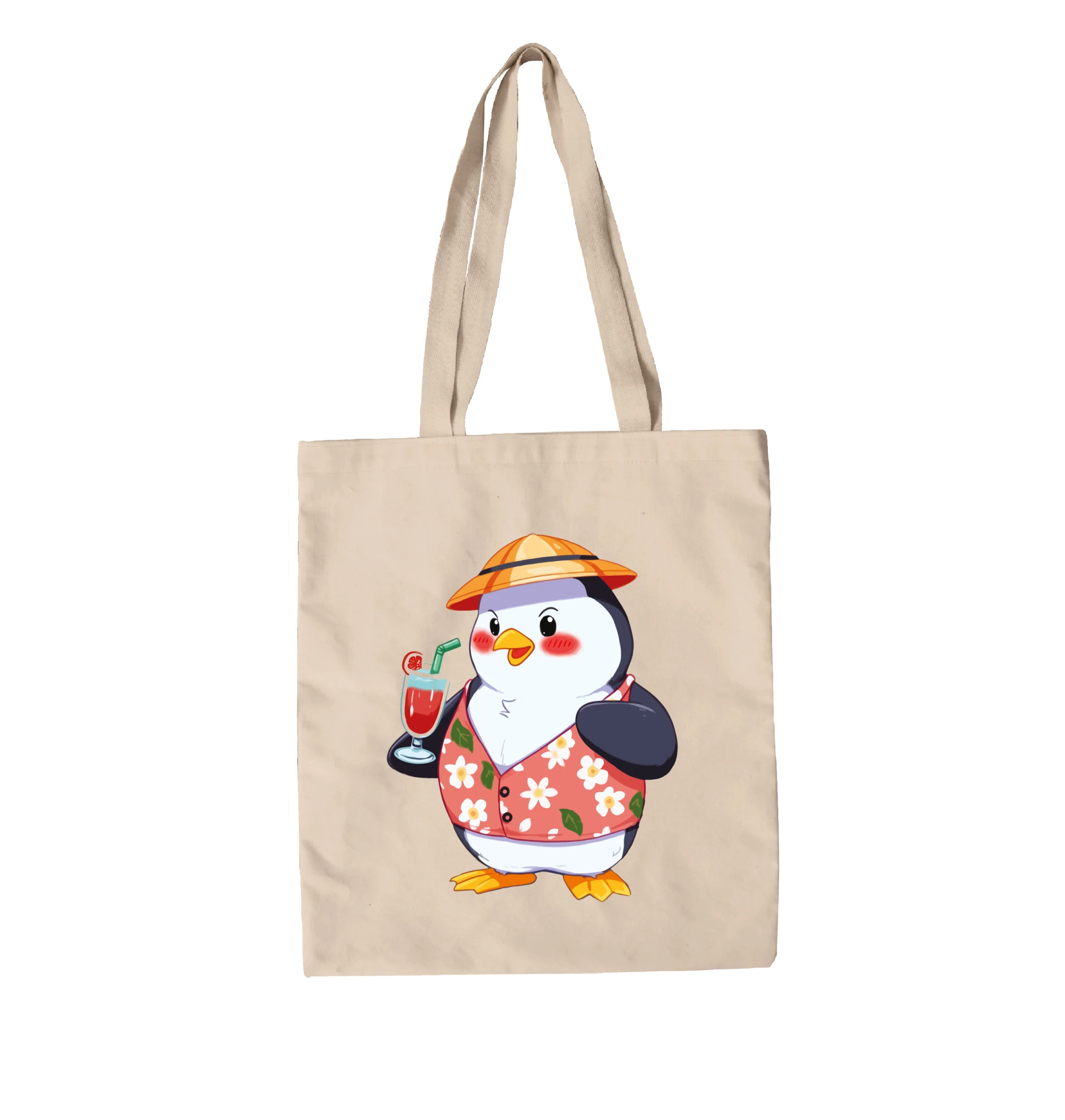 תיק בד פינגווין הוואי קוקטייל