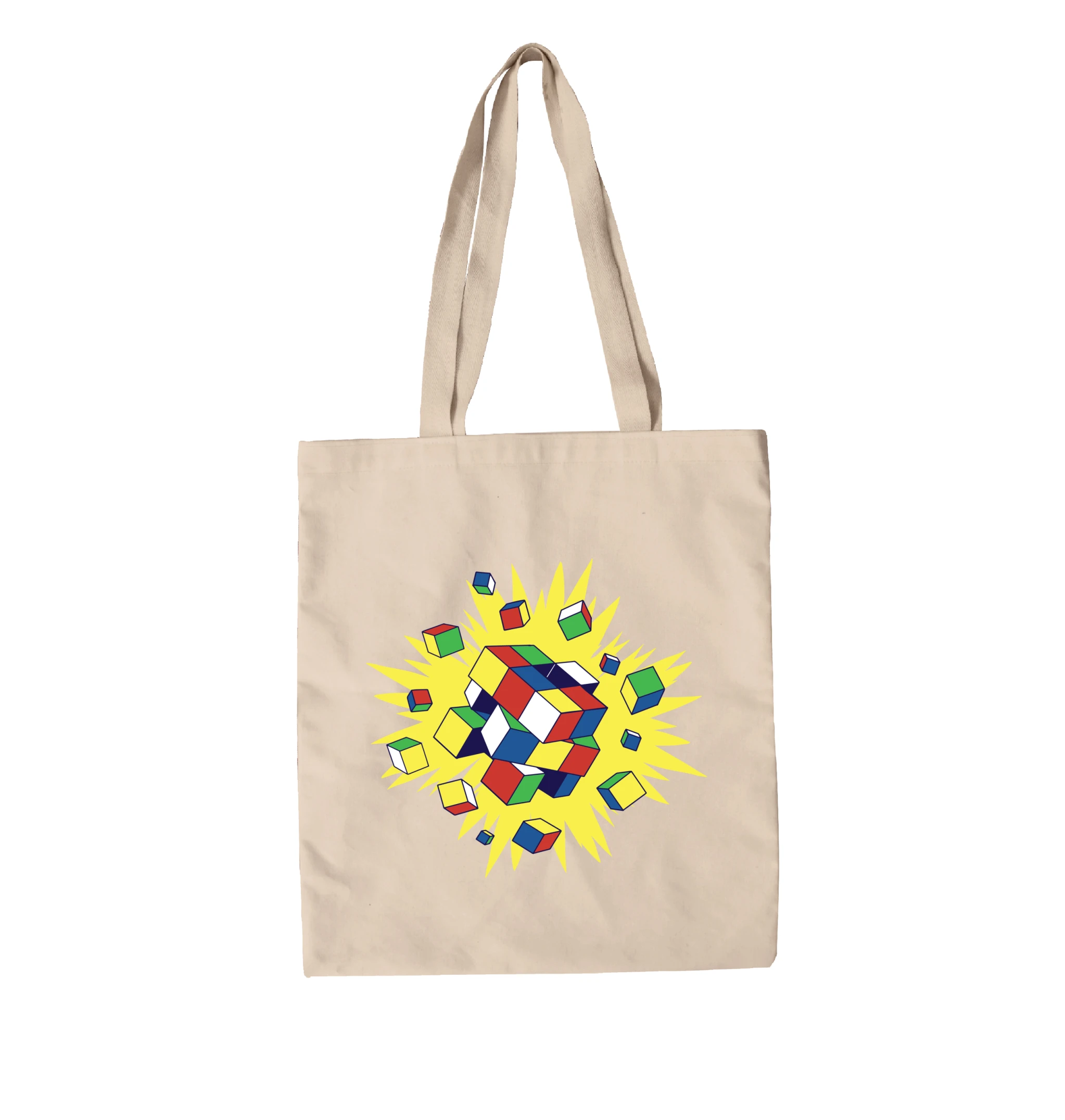 תיק בד קובייה הונגרית מתפוצצת