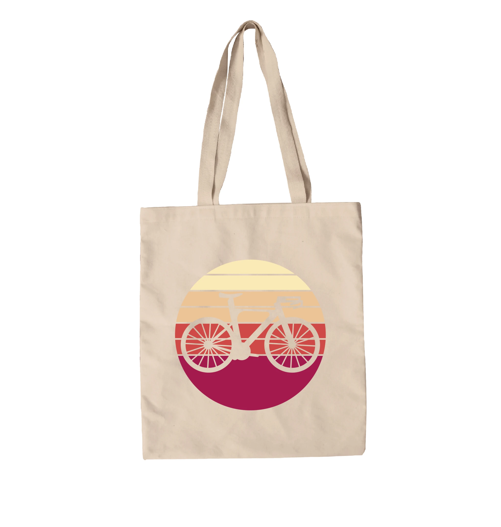 תיק בד אופניים רטרו