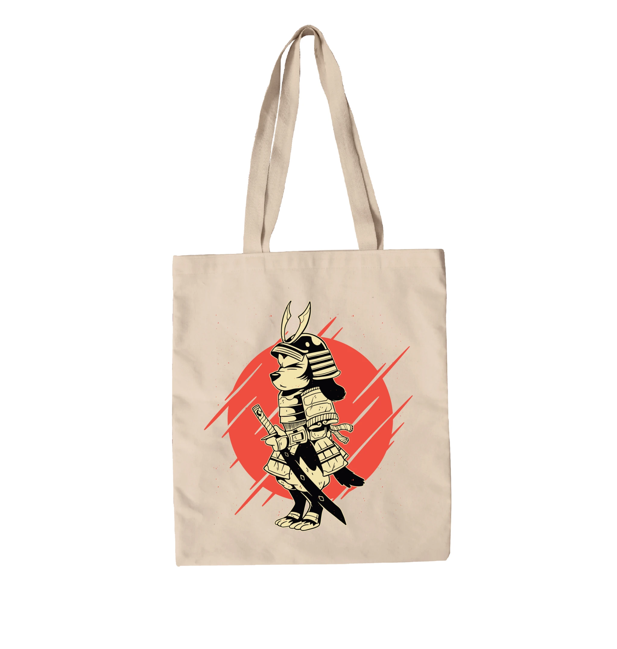 תיק בד כלב סמוראי