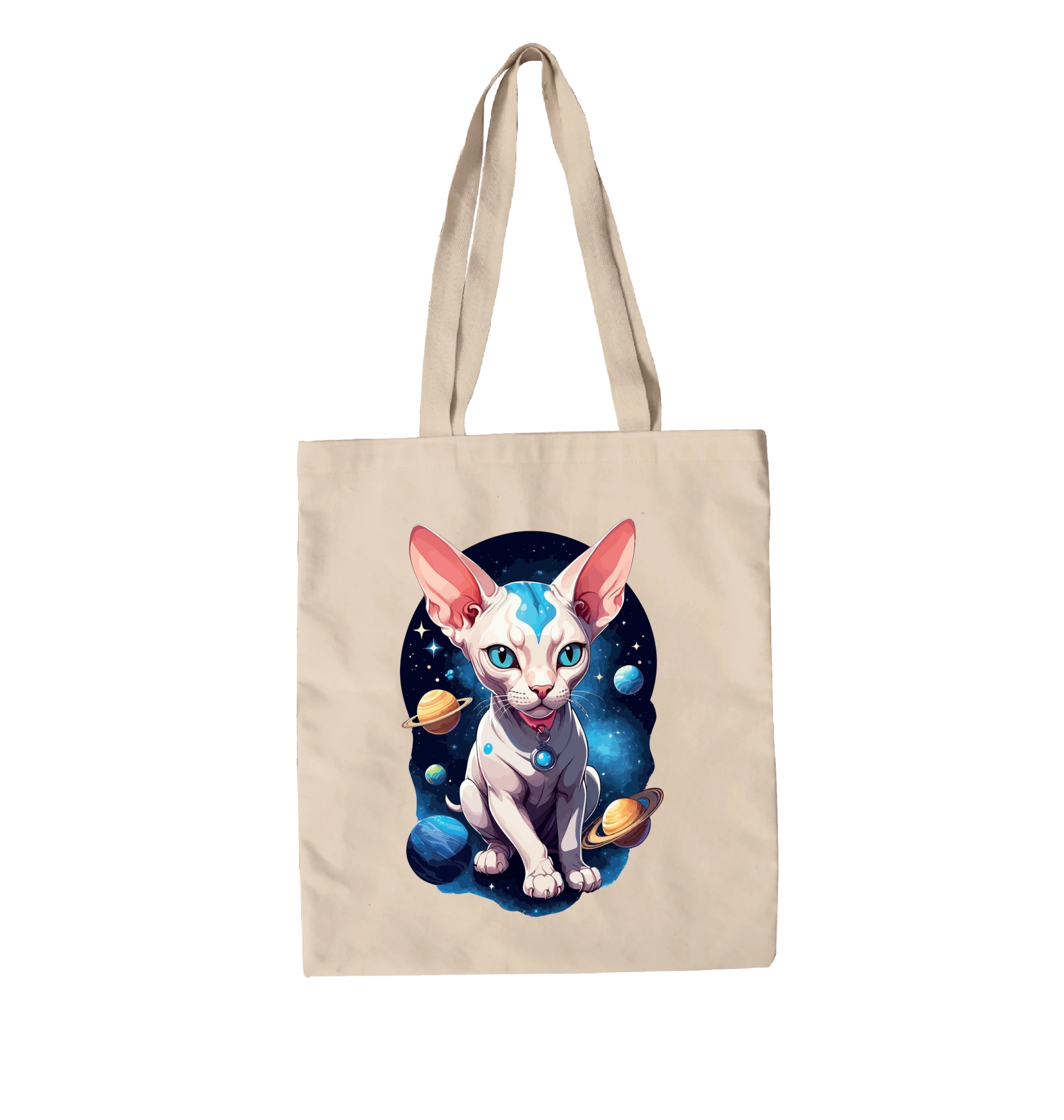 תיק בד sphynx cat