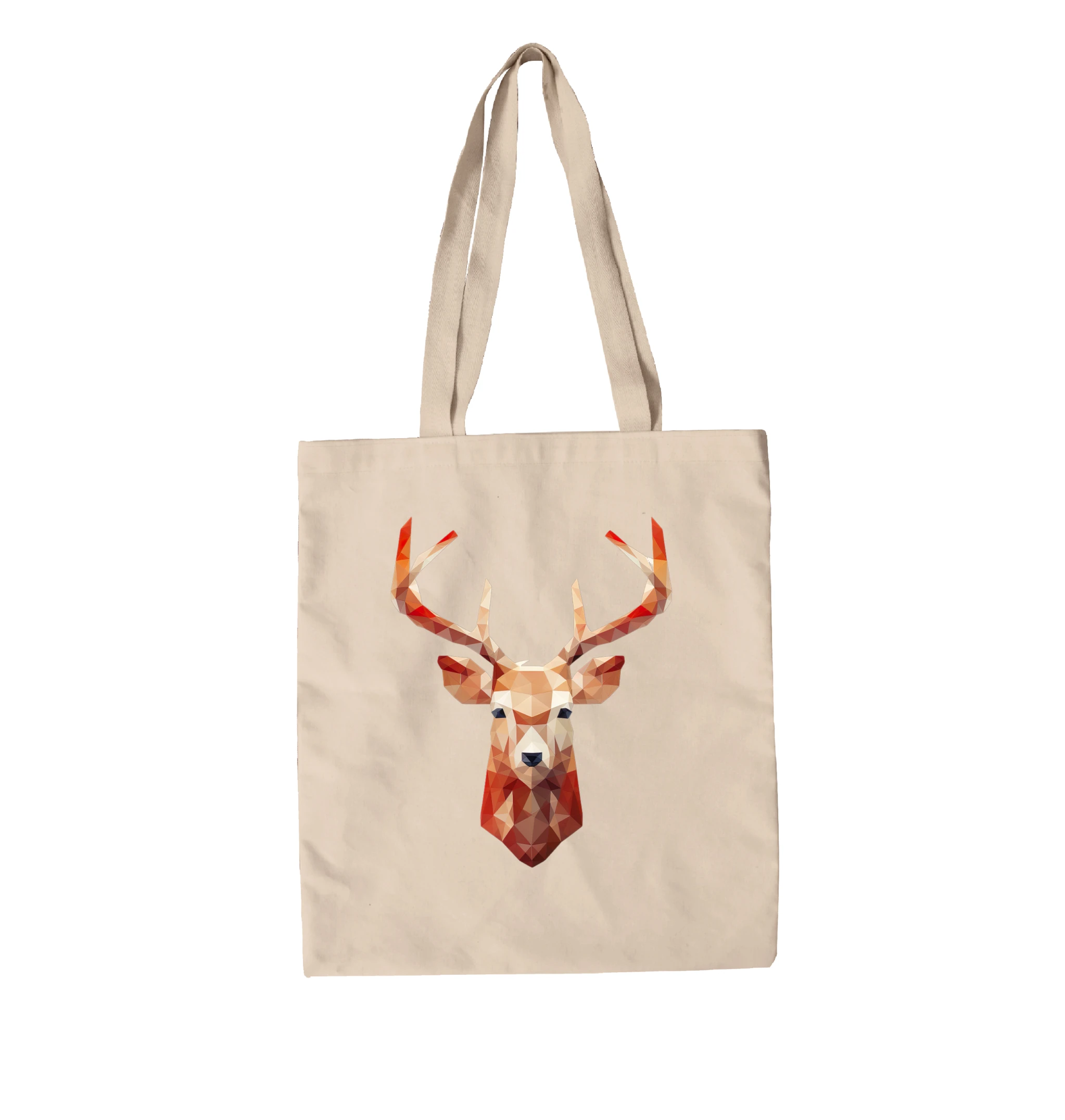 תיק בד Triangulated deer 1