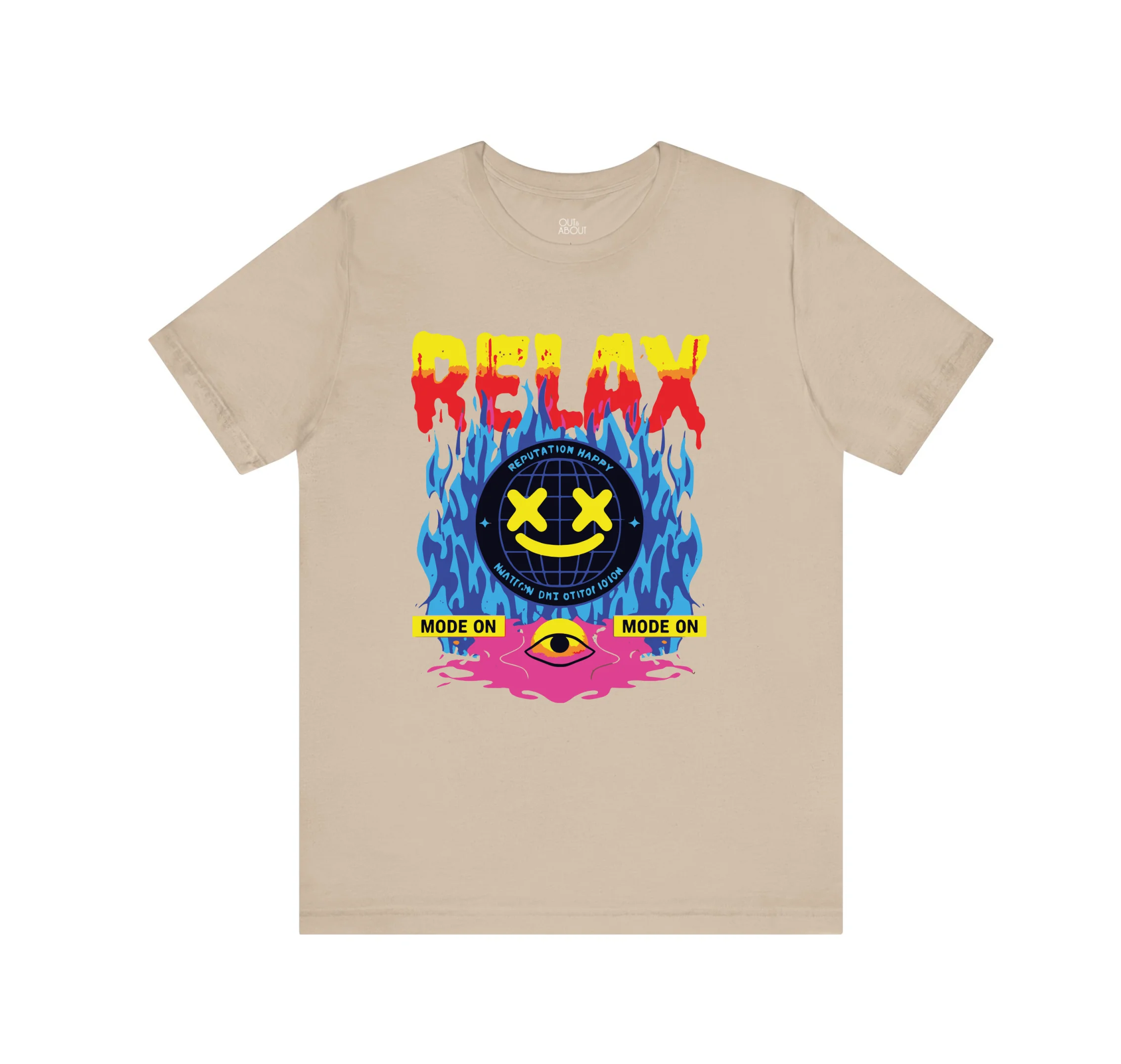 חולצה פוסטר צבעוני חולצה פוסטר צבעוני