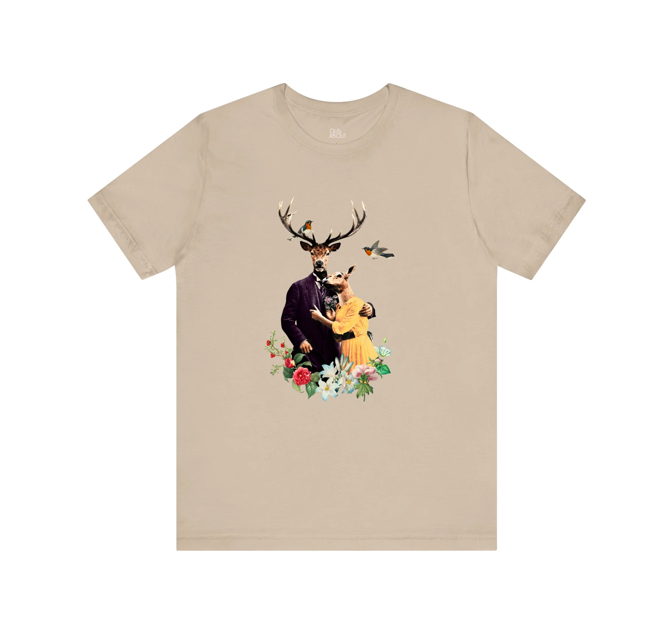 בייסיק טי צבאים בירח דבש